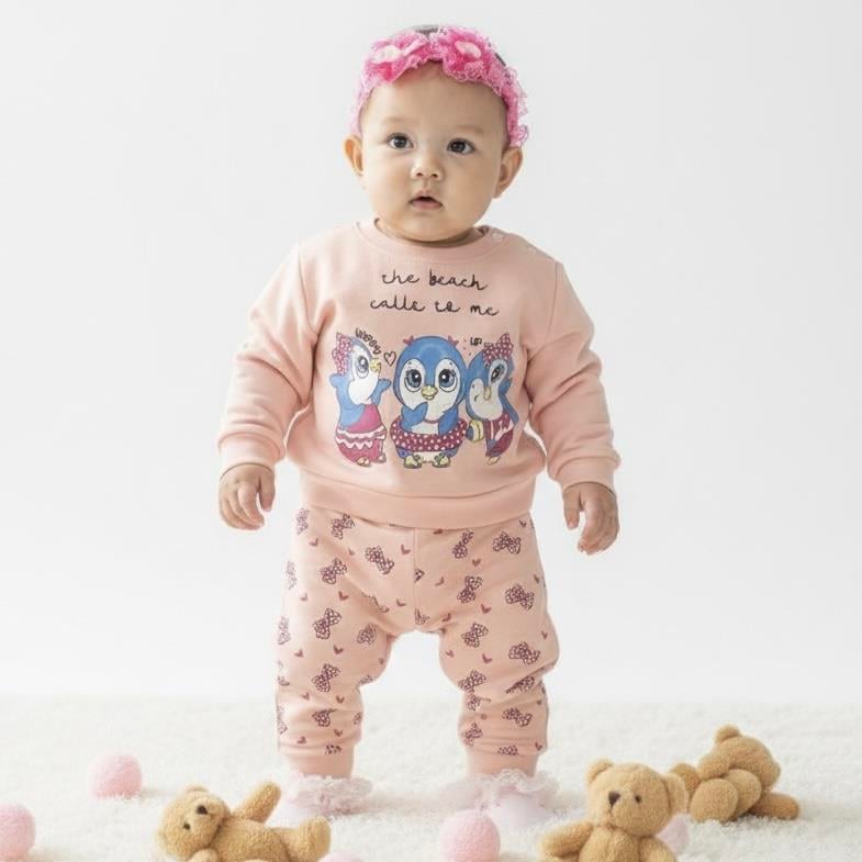 Baskılı Bebek Takımı