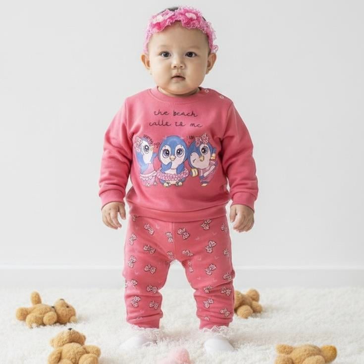 Baskılı Bebek Takımı