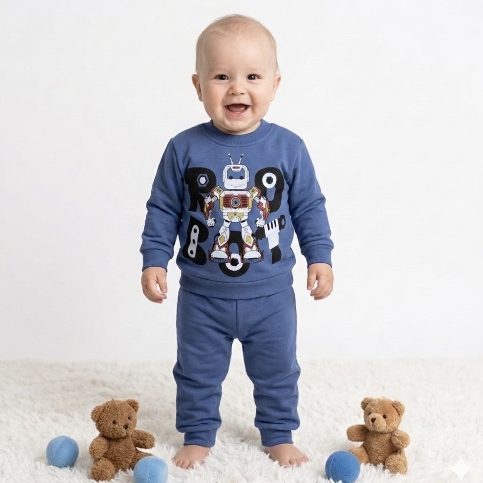 Baskılı Bebek Takımı 3 Ay