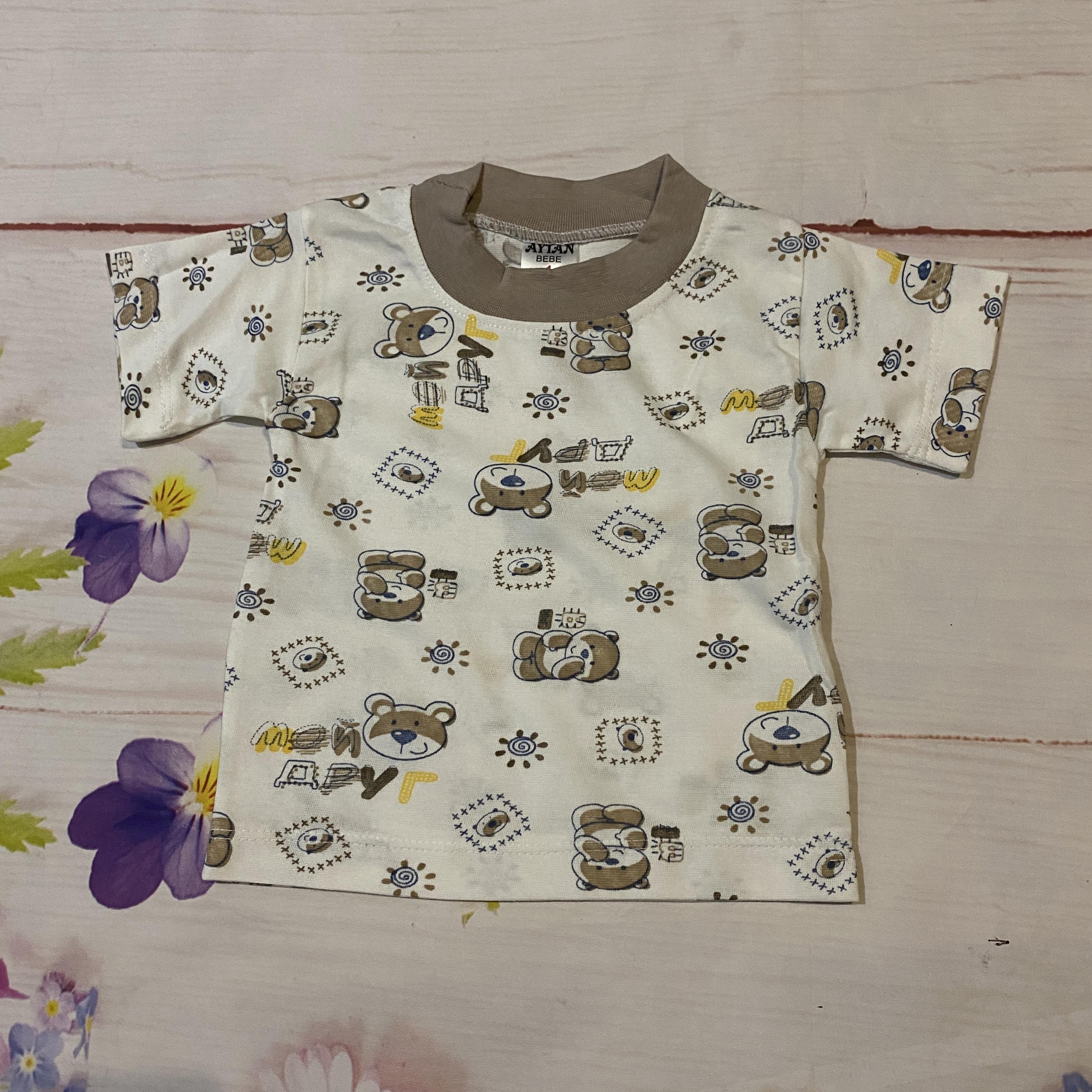 Baskılı Bebek Tişörtü