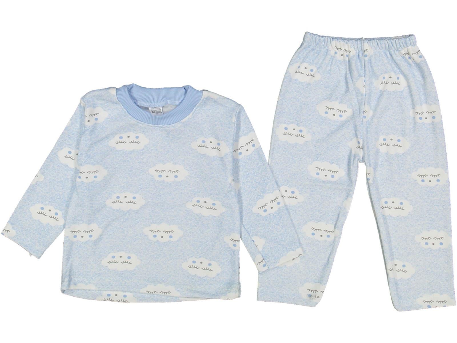 Bulutlu Pijama Takımı 9-12-18 Ay