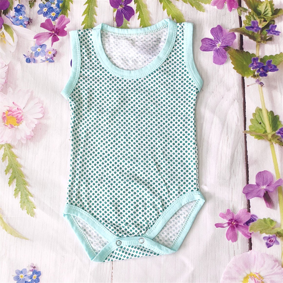 Çıtçıtlı Atlet Bebek Body