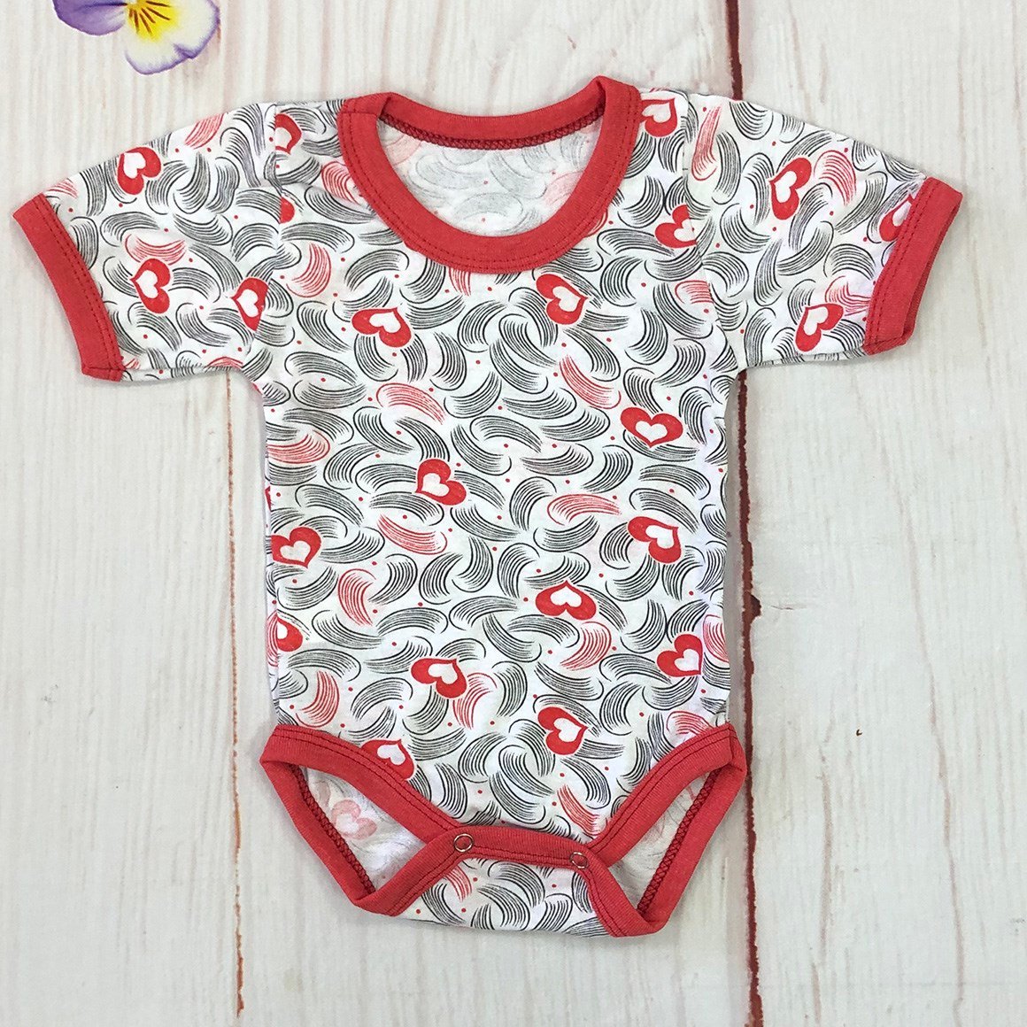 Çıtçıtlı Bebek Body