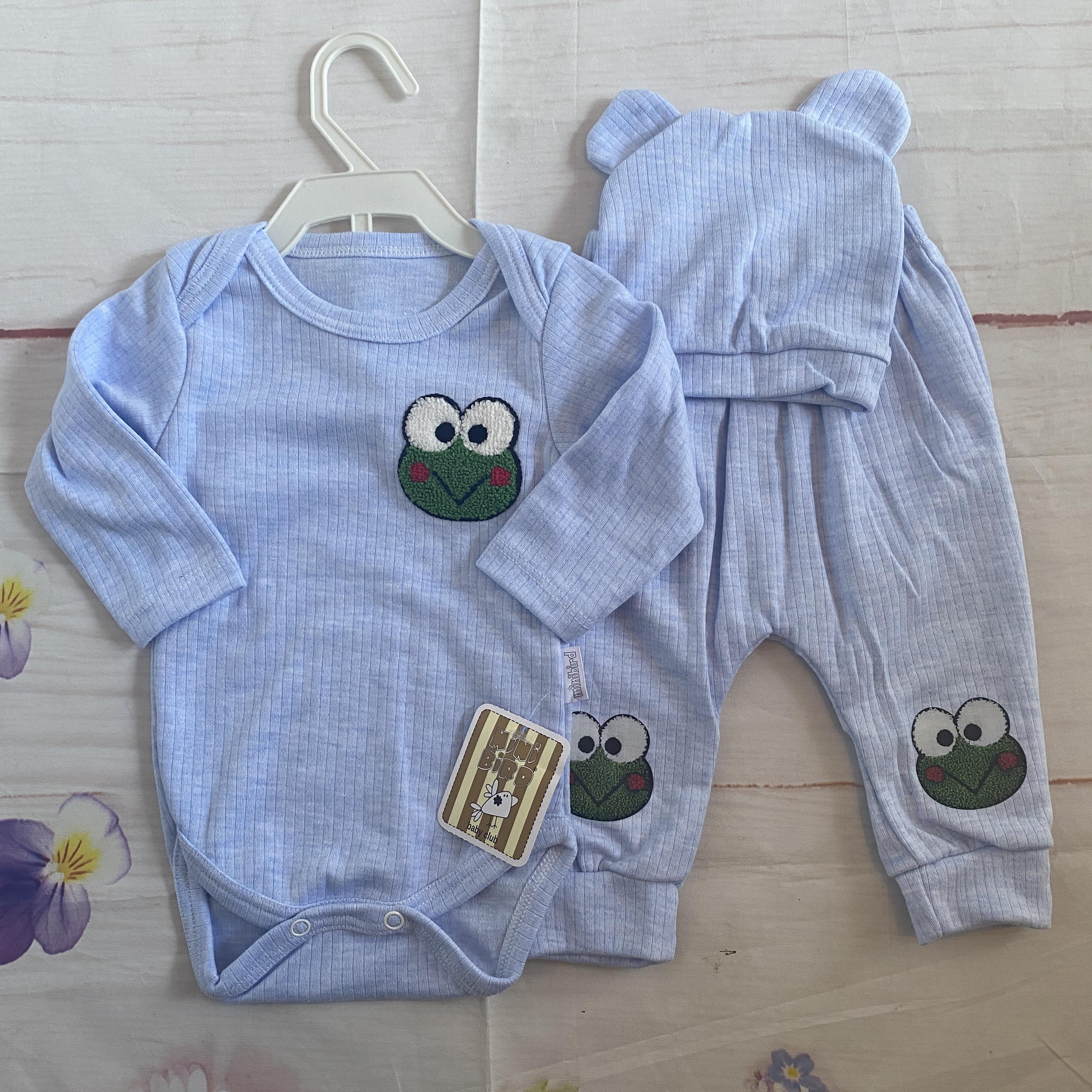 Çıtçıtlı Bebek Body Seti
