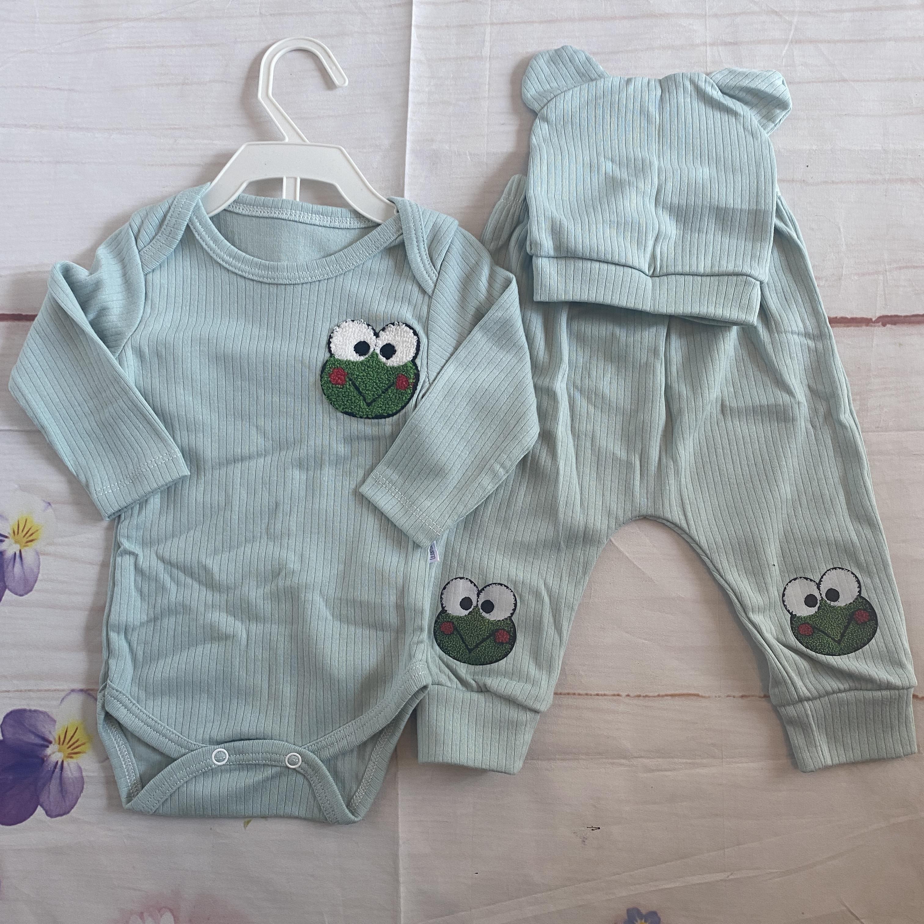 Çıtçıtlı Bebek Body Seti
