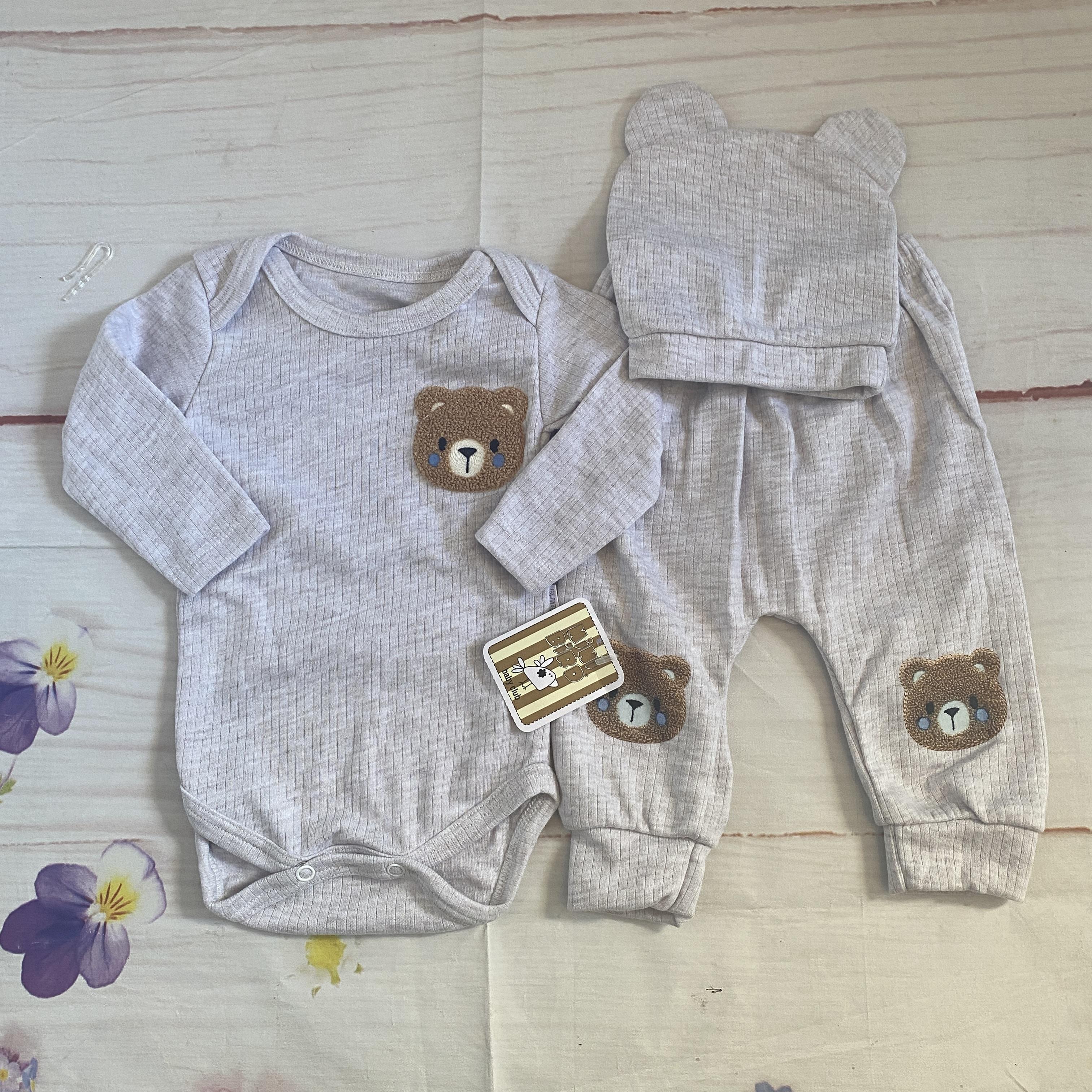 Çıtçıtlı Bebek Body Seti