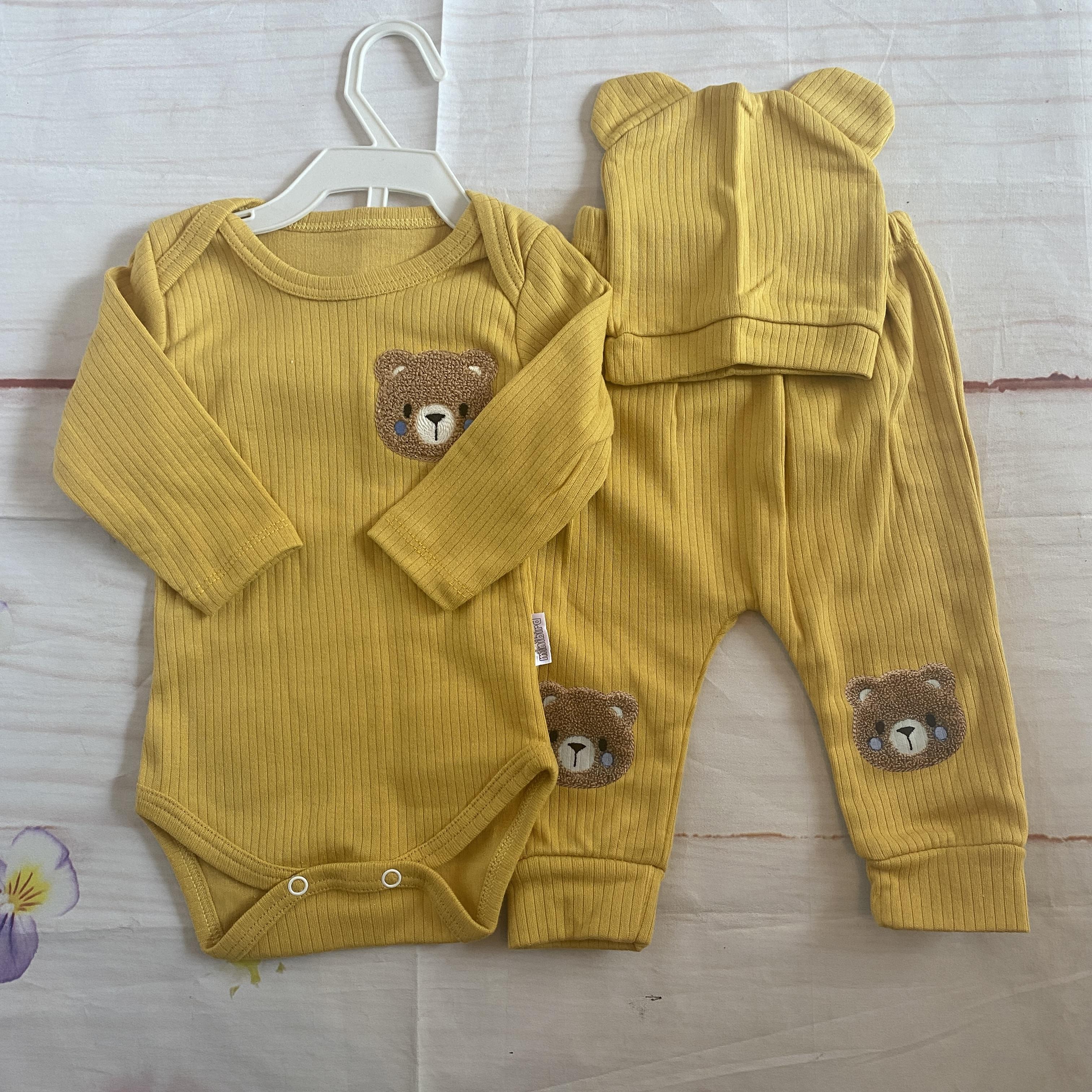 Çıtçıtlı Bebek Body Seti