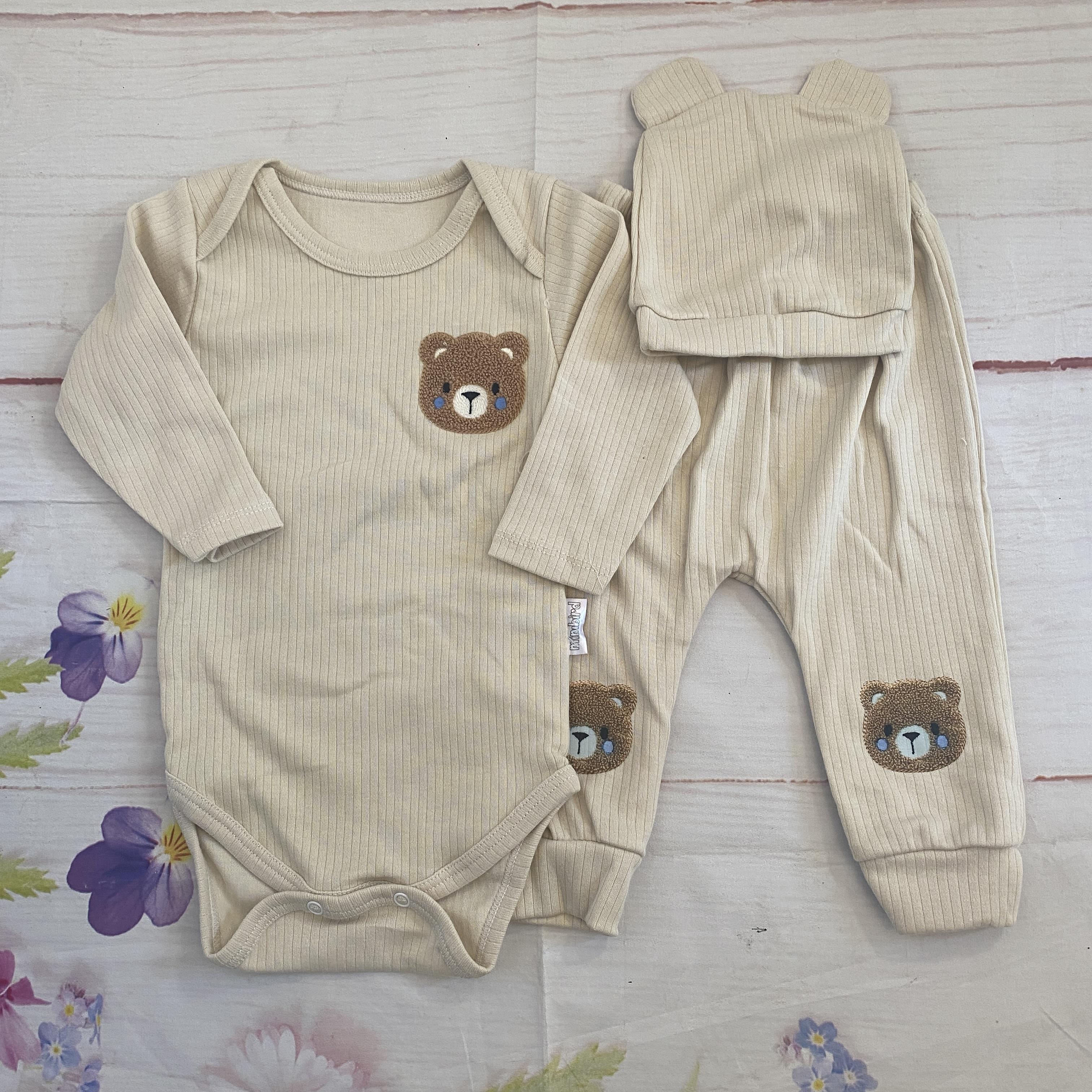 Çıtçıtlı Bebek Body Seti