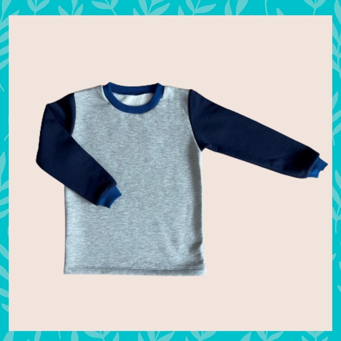 Gri Uzun Kollu Çocuk Sweatshirt