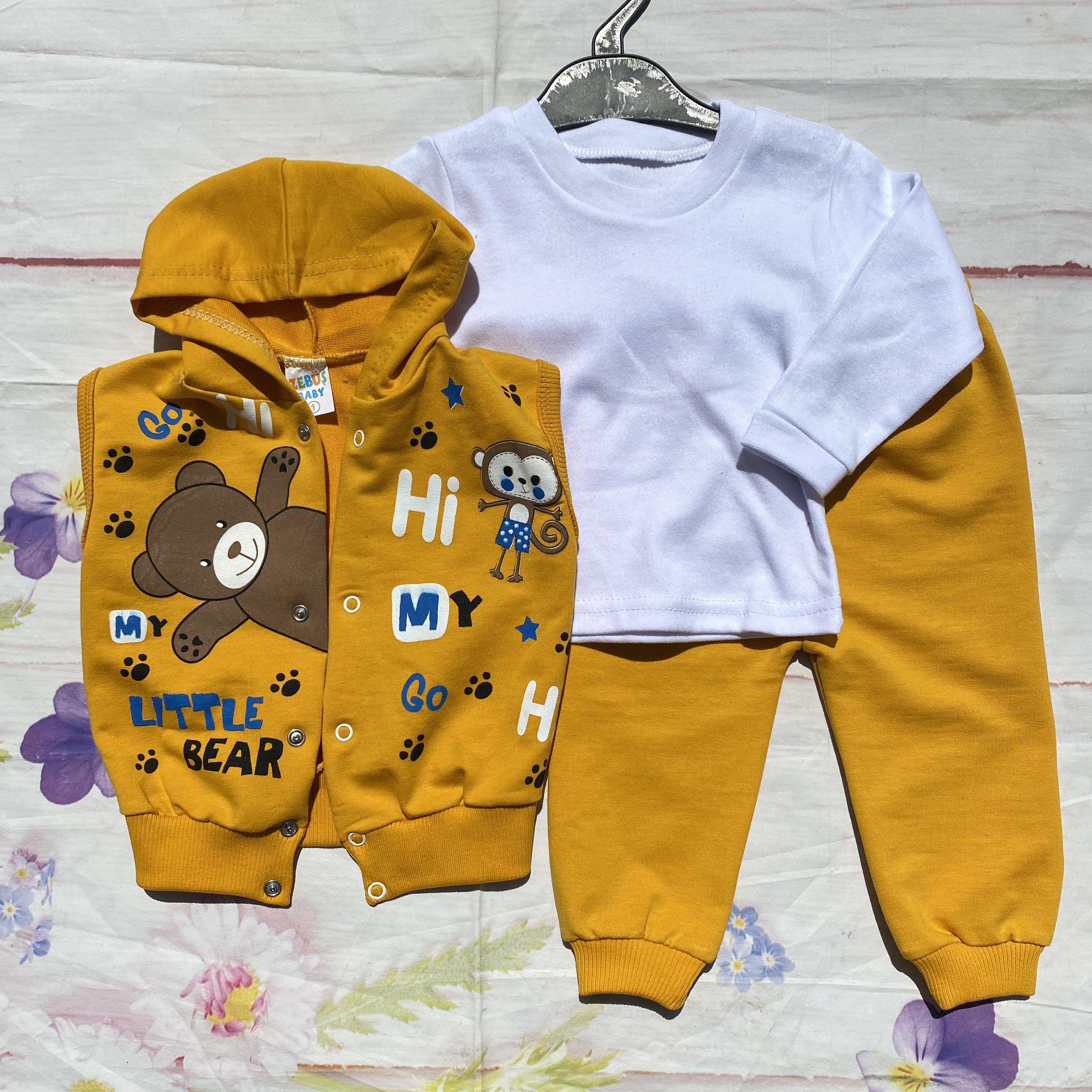 Kapşonlu Bebek Takım 0/6 Ay