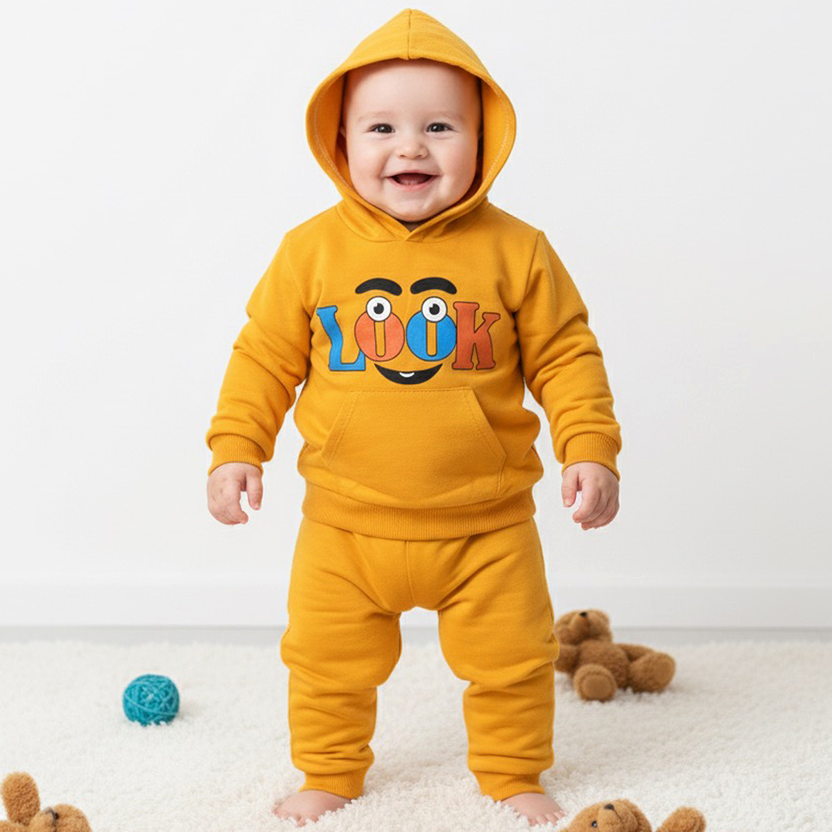 Kapşonlu Takım 0/3/6 Ay