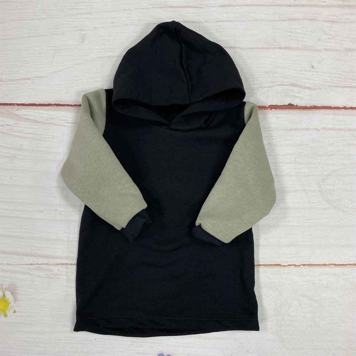Kışlık Bebek Kapşonlu Sweatshirt