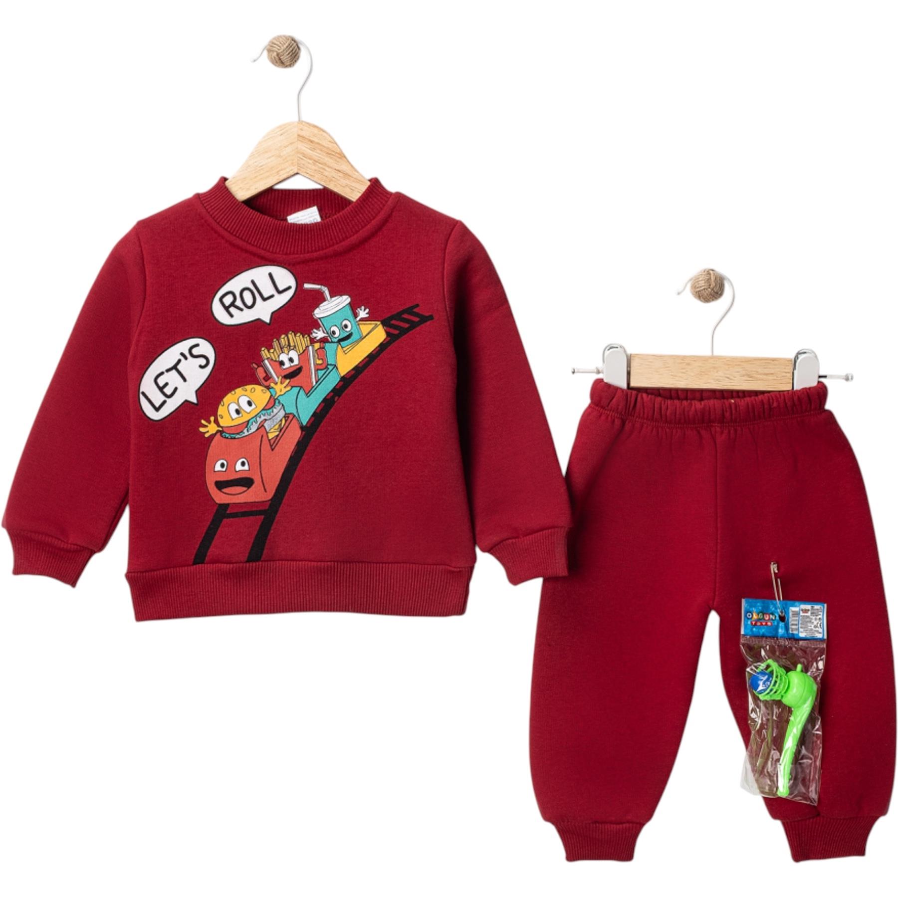 Kışlık Bebek Takımı 9-12-18-24 Ay (Oyuncaklı)