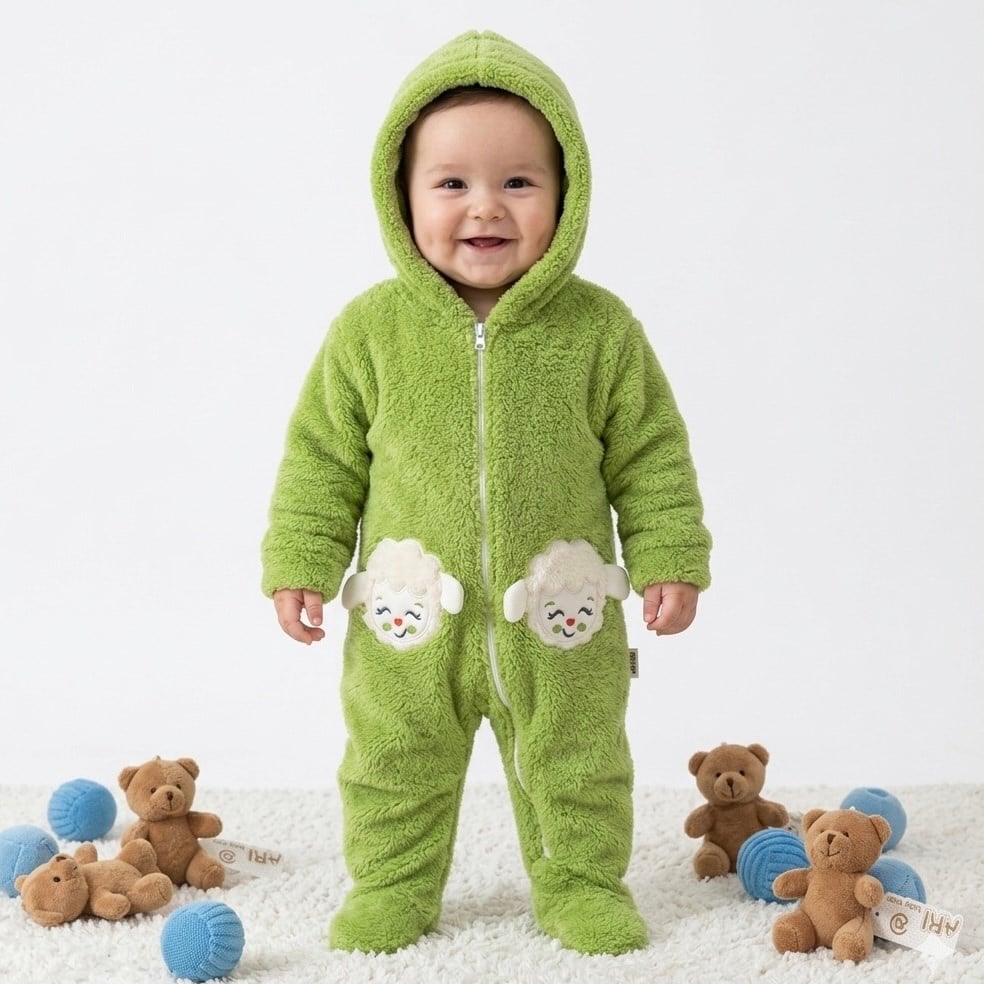 Kışlık Önden Fermuarlı Wellsoft Tulum 3-6-9 Ay