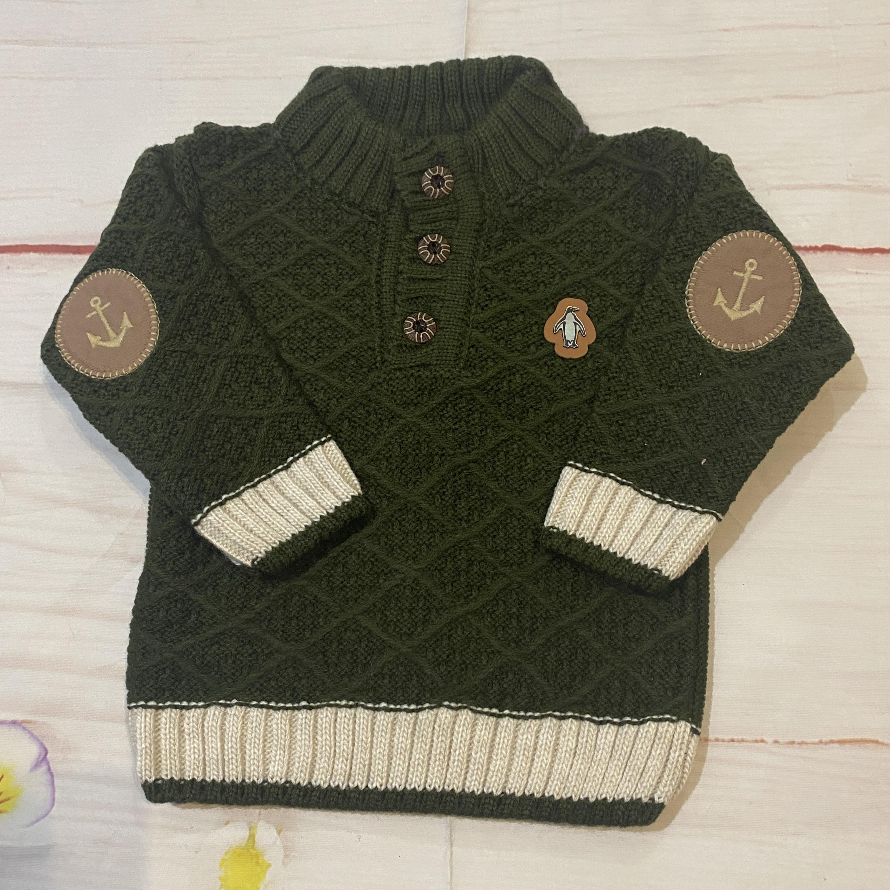 Kışlık Triko Bebek Kazak