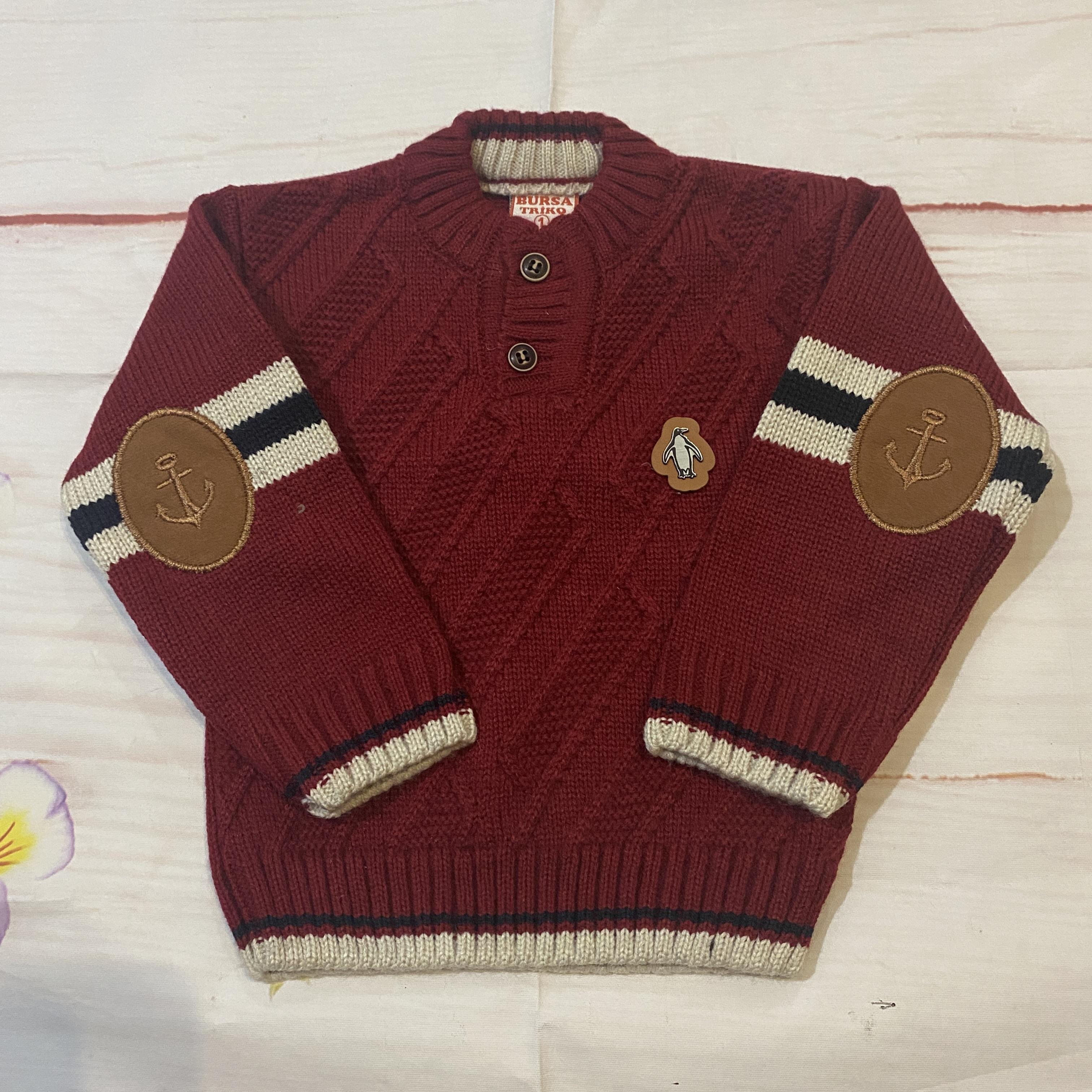 Kışlık Triko Bebek Kazak