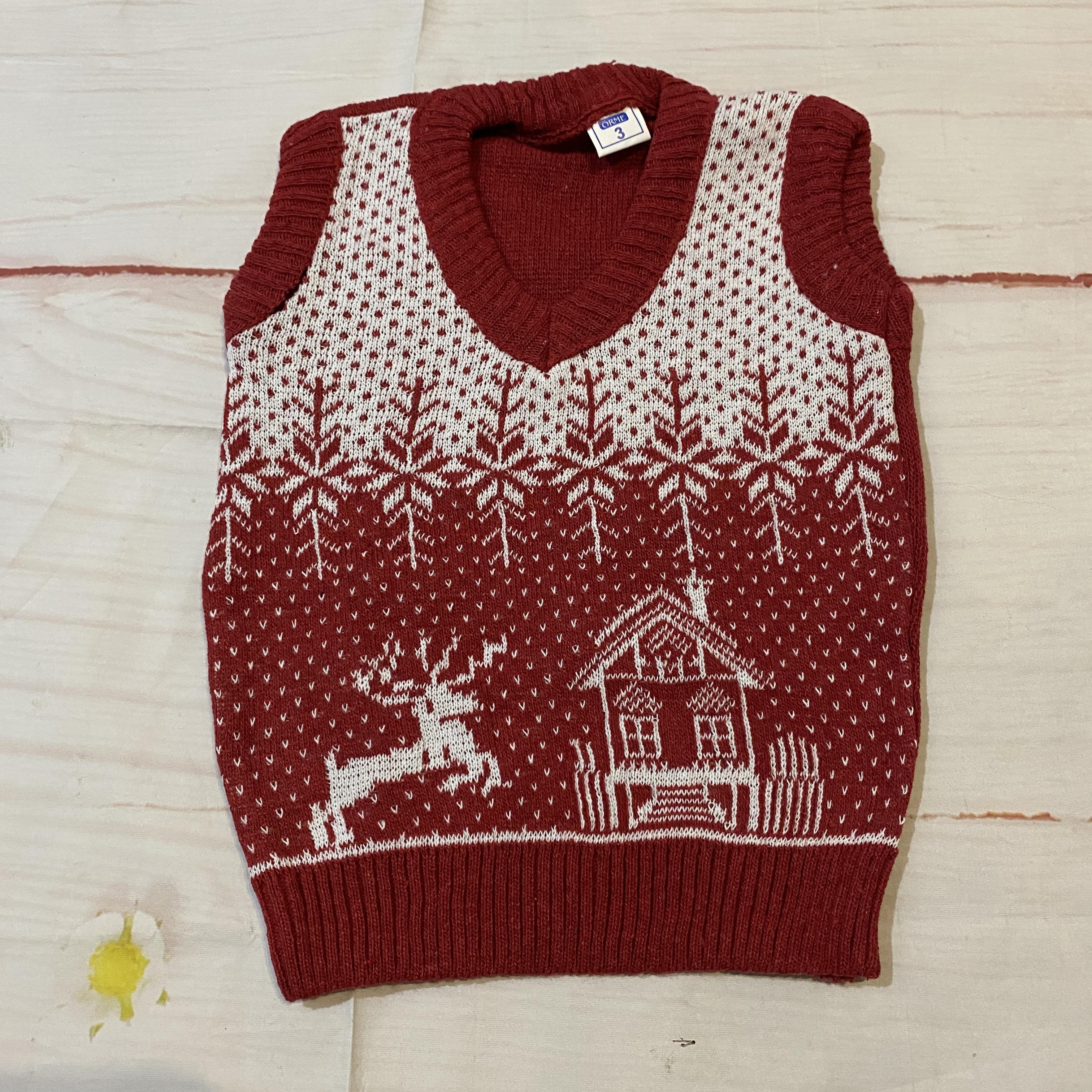 Kışlık Triko Bebek Süveter