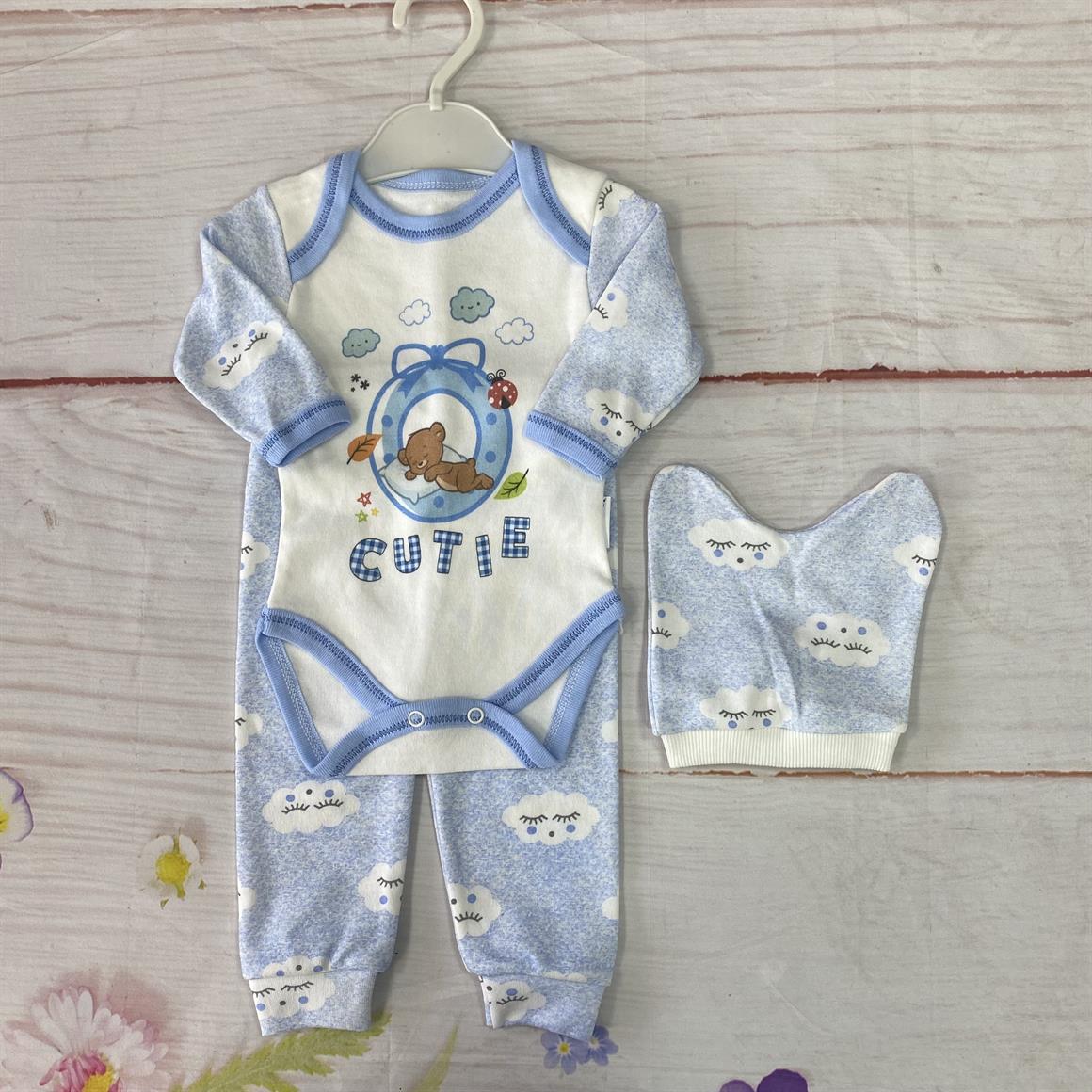 Minik Ayıcık 3'lü Body Seti