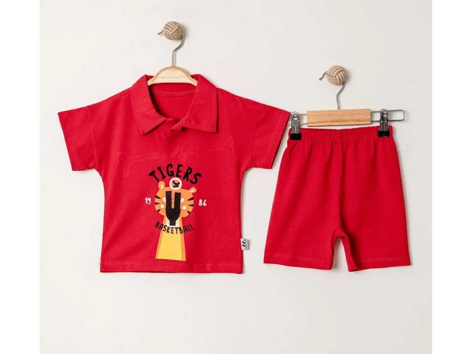 Tiger Bebek Şort Takımı
