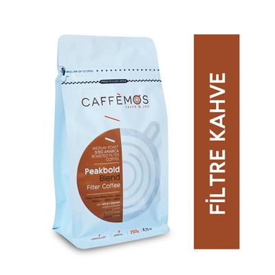 Caffèmos Peakbold Blend Filter Coffee  (Öğütülmüş Filtre Kahve) - 250 gr
