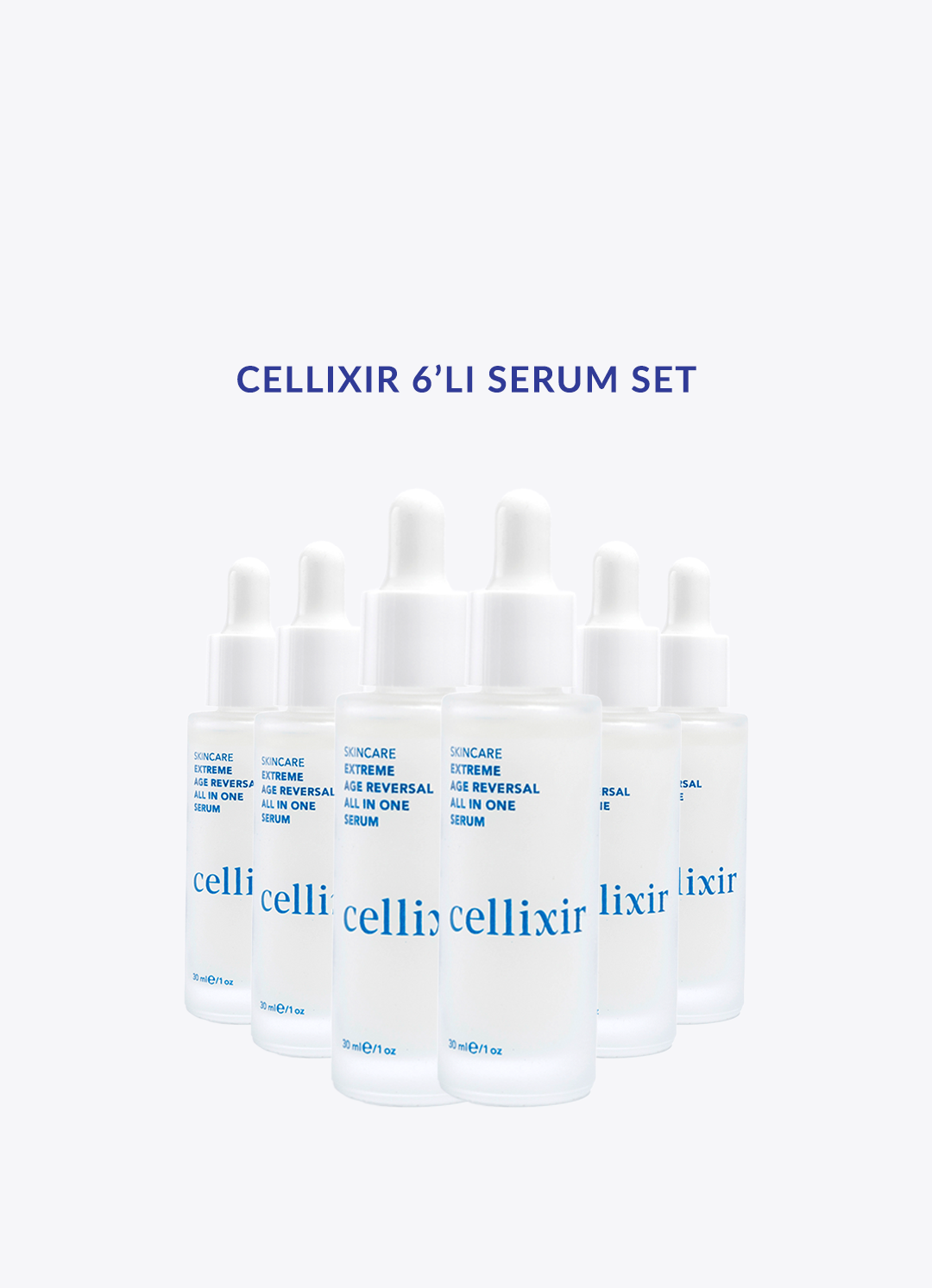 Cellixir 6'lı Anti Aging Serum Set