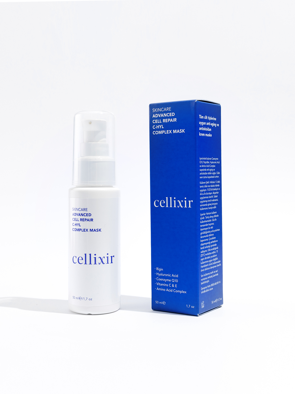 Cellixir Skincare Advanced Cell Repair C- HyL Complex Mask 50 ml