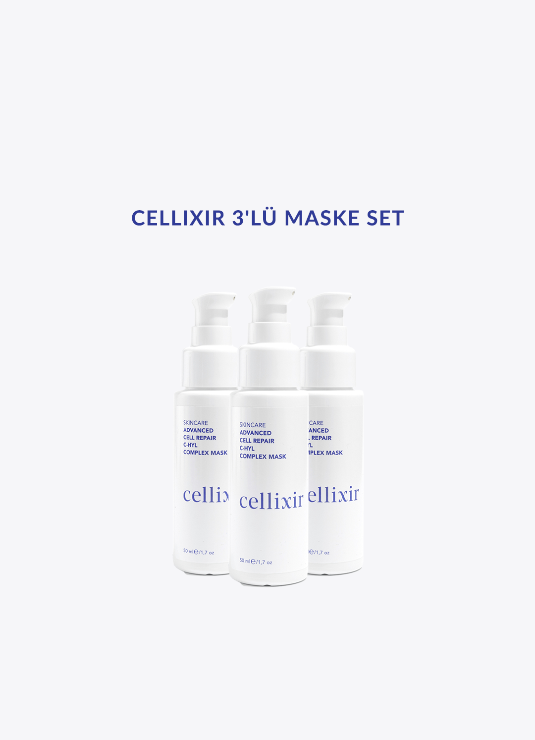 Cellixir 3'lü Anti Aging Maske Set