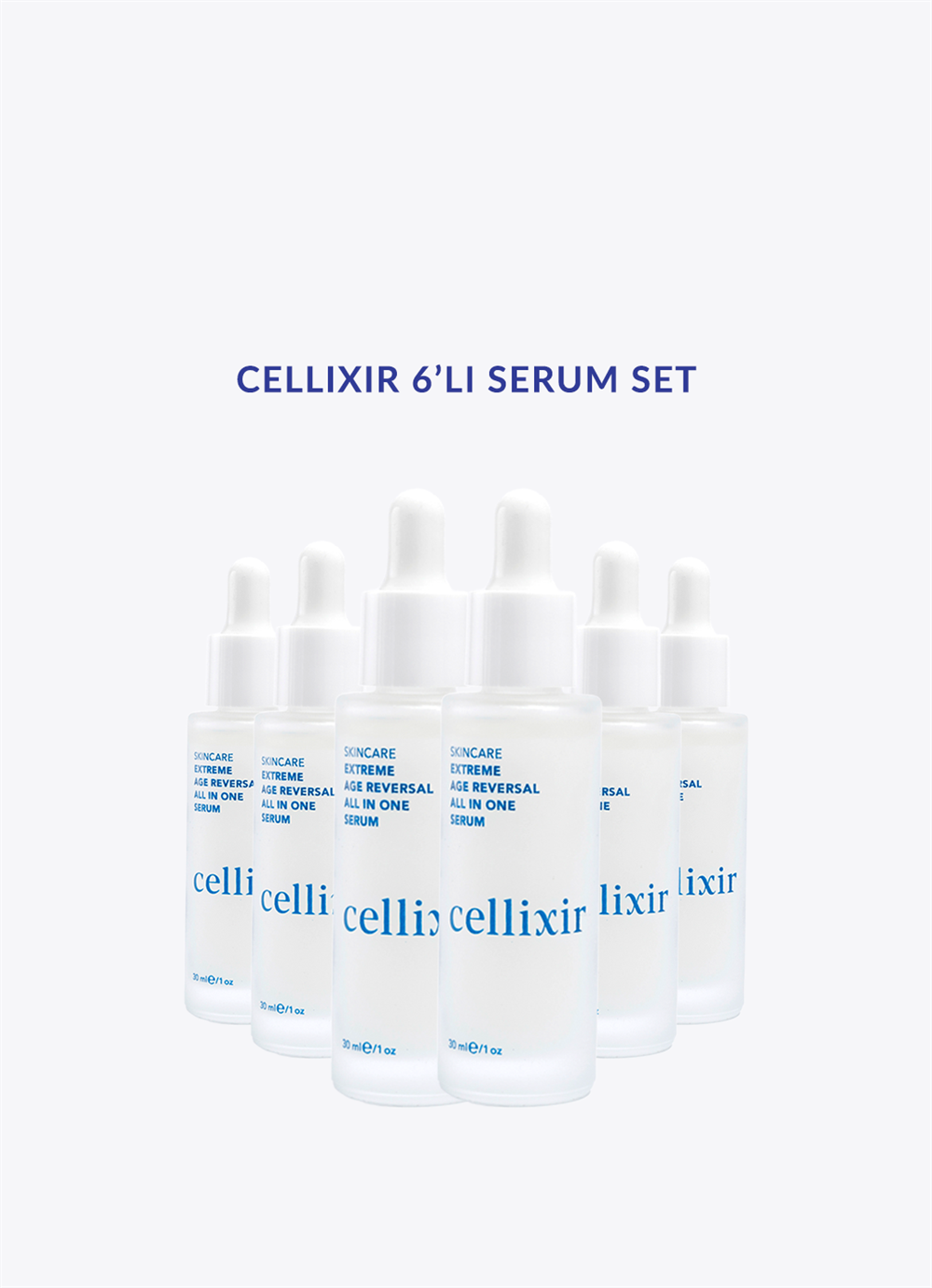 Cellixir 6'lı Anti Aging Serum Set