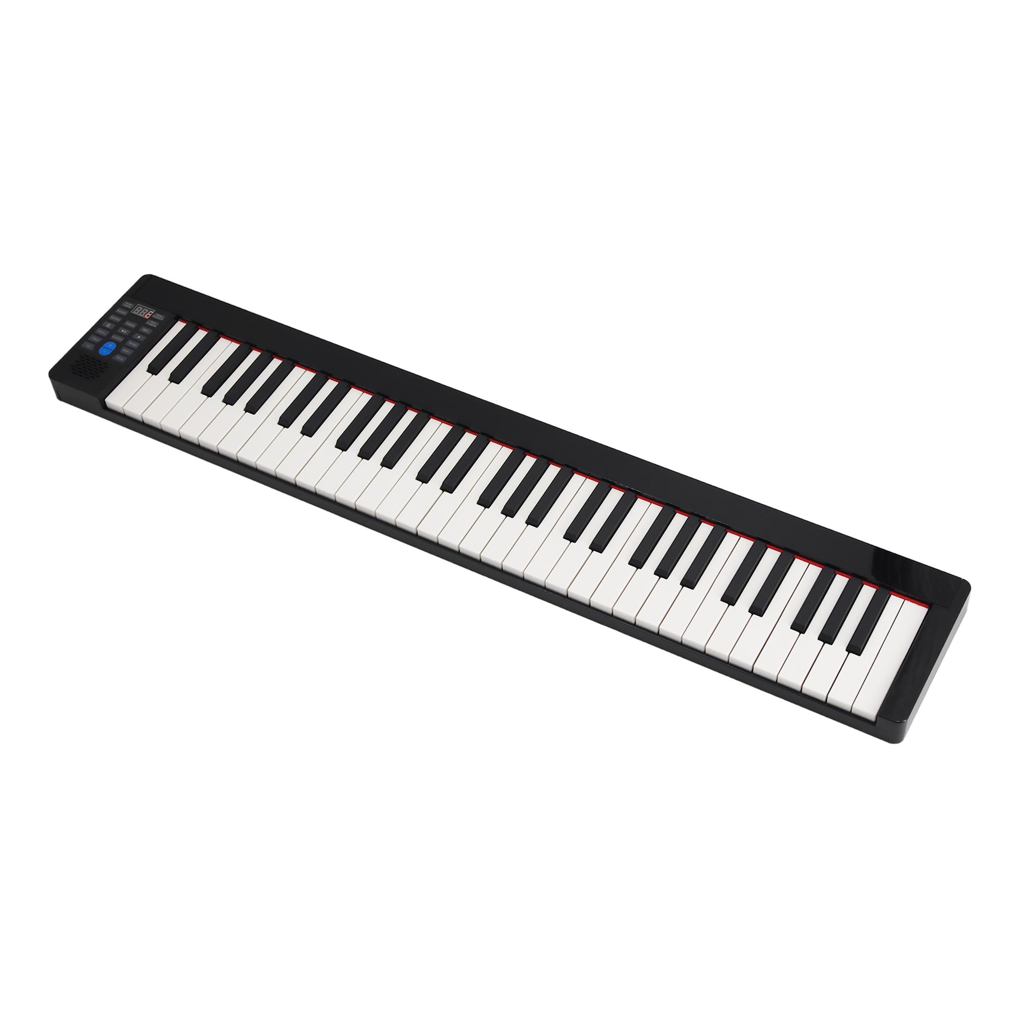  Jwin JTK-6102B Şarjlı Tuş Hassasiyetli 61 Tuşlu Org (Çanta+Adaptör)