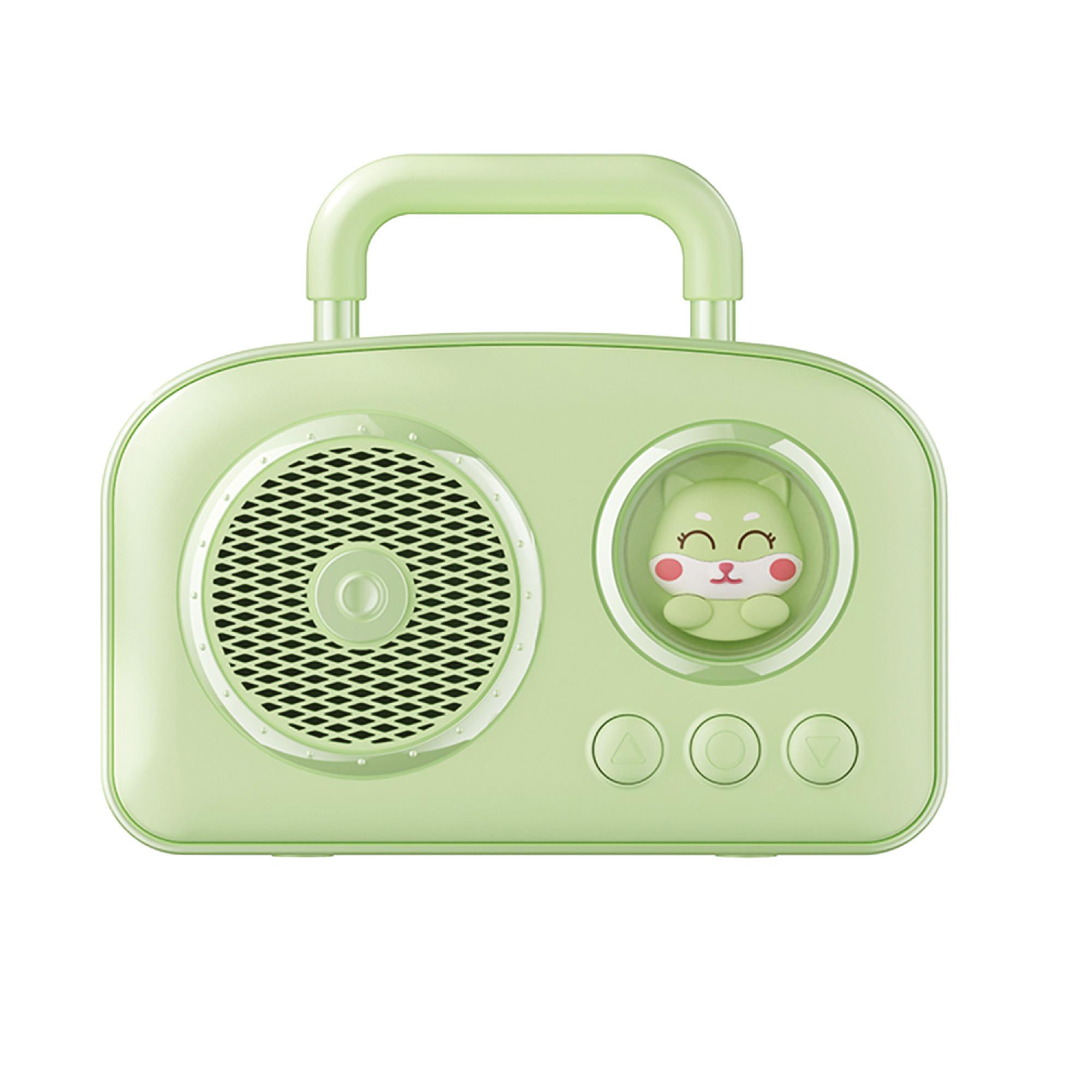 Jwin BK-220 Radyolu Bluetooth Hoparlör - Yeşil