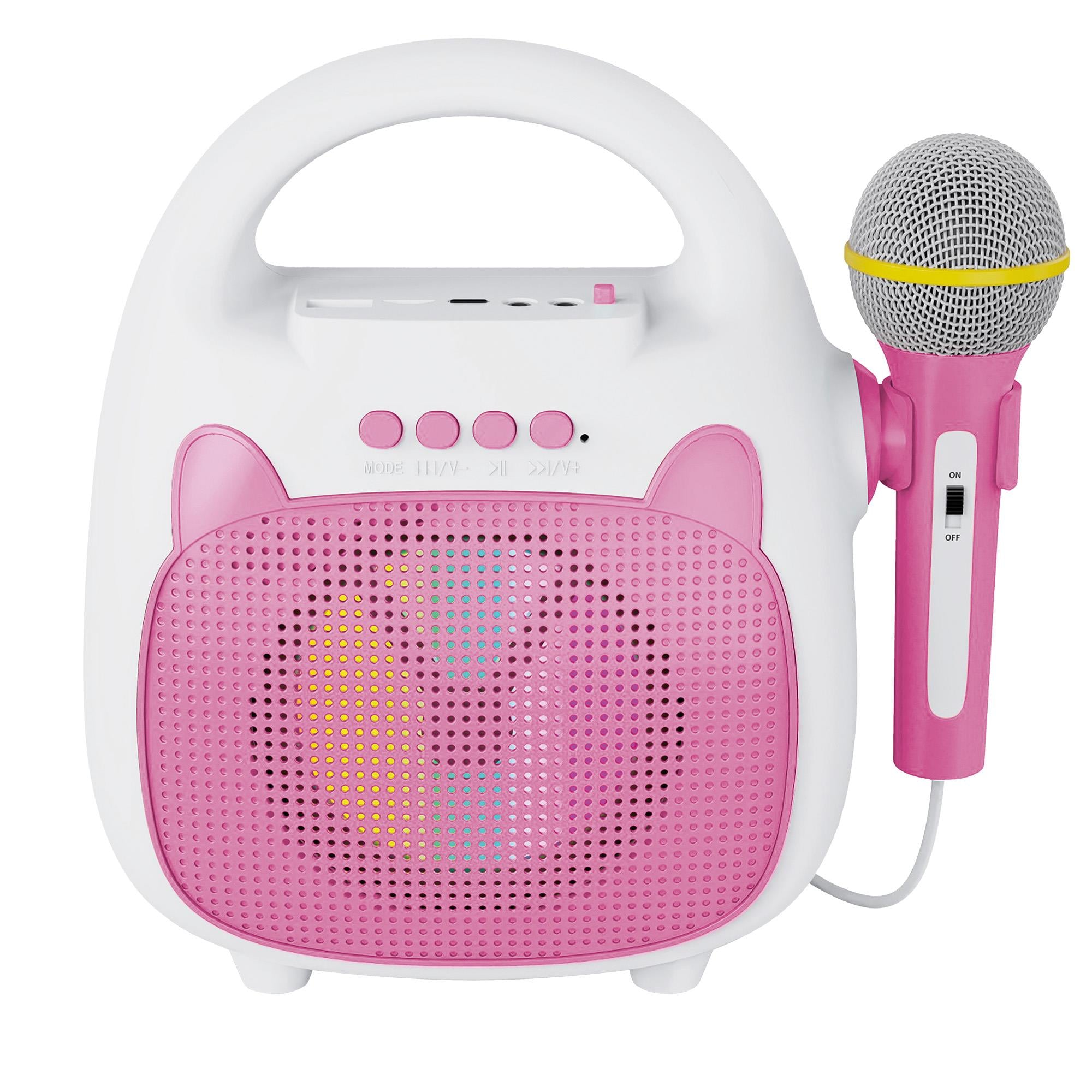 Jwin BK-420 Mikrofonlu Karaoke Hoparlör - Pembe