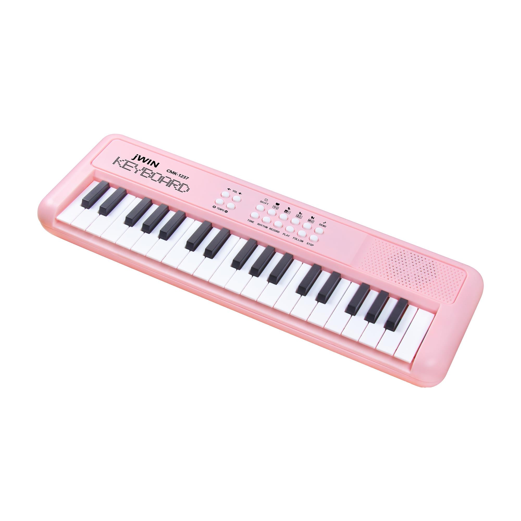 Jwin CMK-1237 37 Tuşlu Elektronik Org (Etiket. Adaptör Hediye) - Pembe