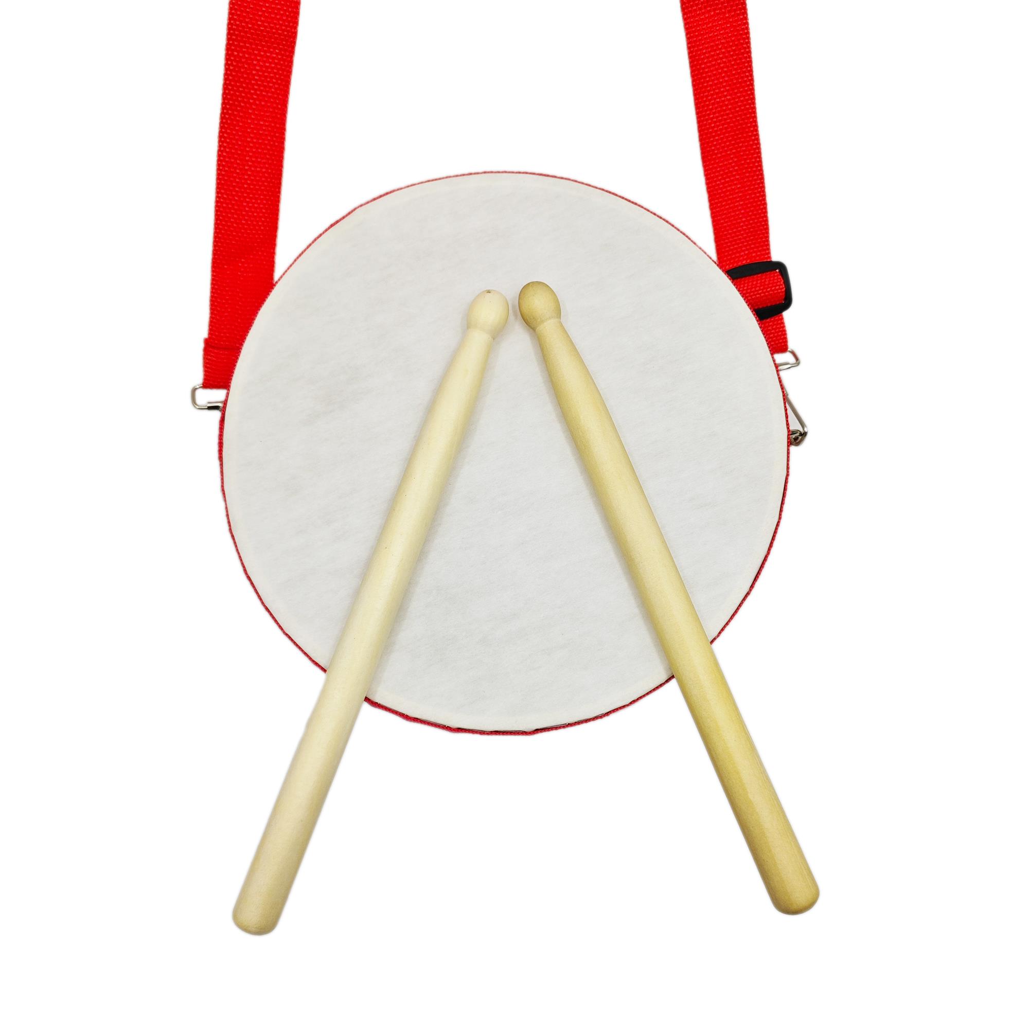 Jwin JDT-2003 Ahşap Askılıklı Davul - 20 cm Orff - Ritim Aleti 