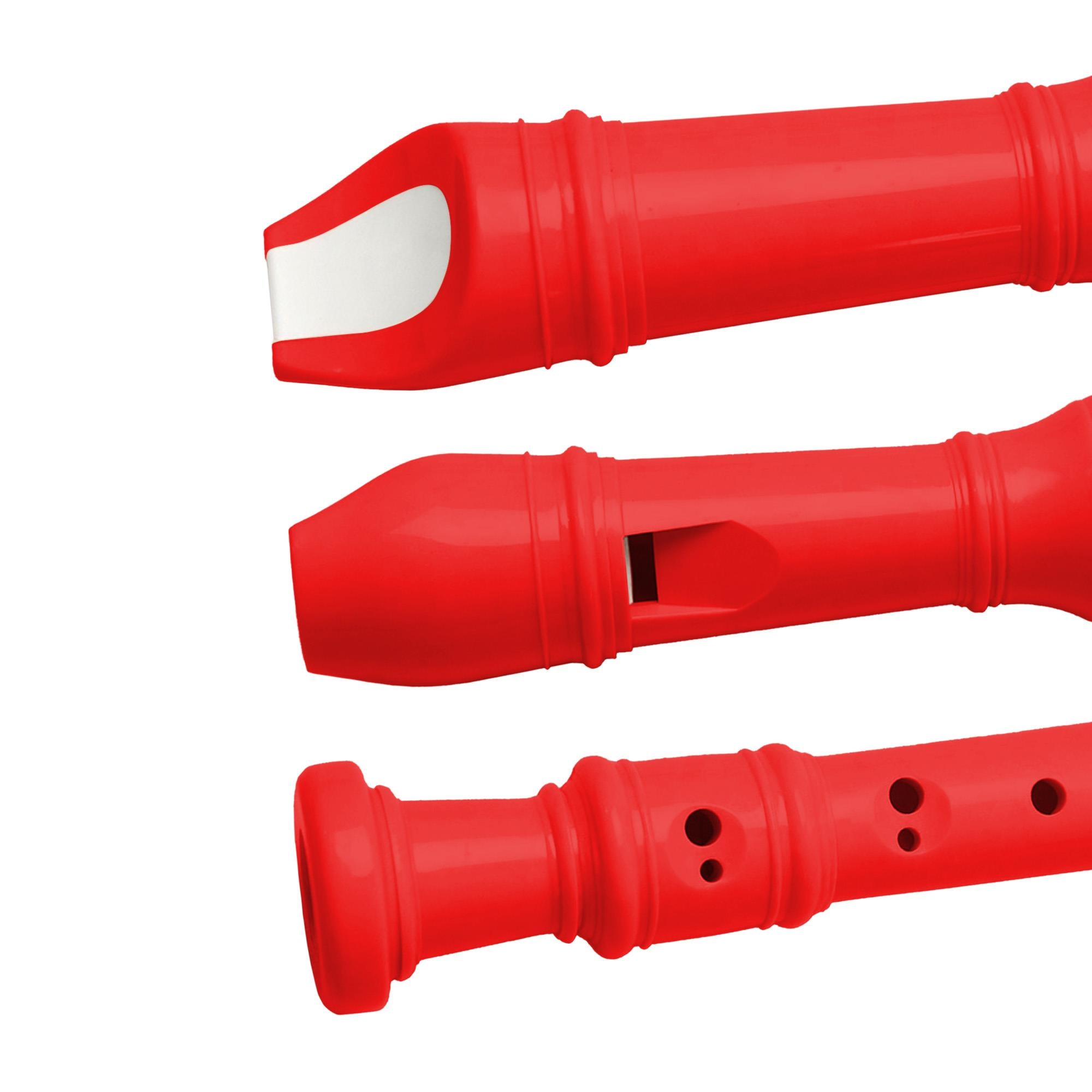 Jwin JF-01 Blok Flüt - Kırmızı