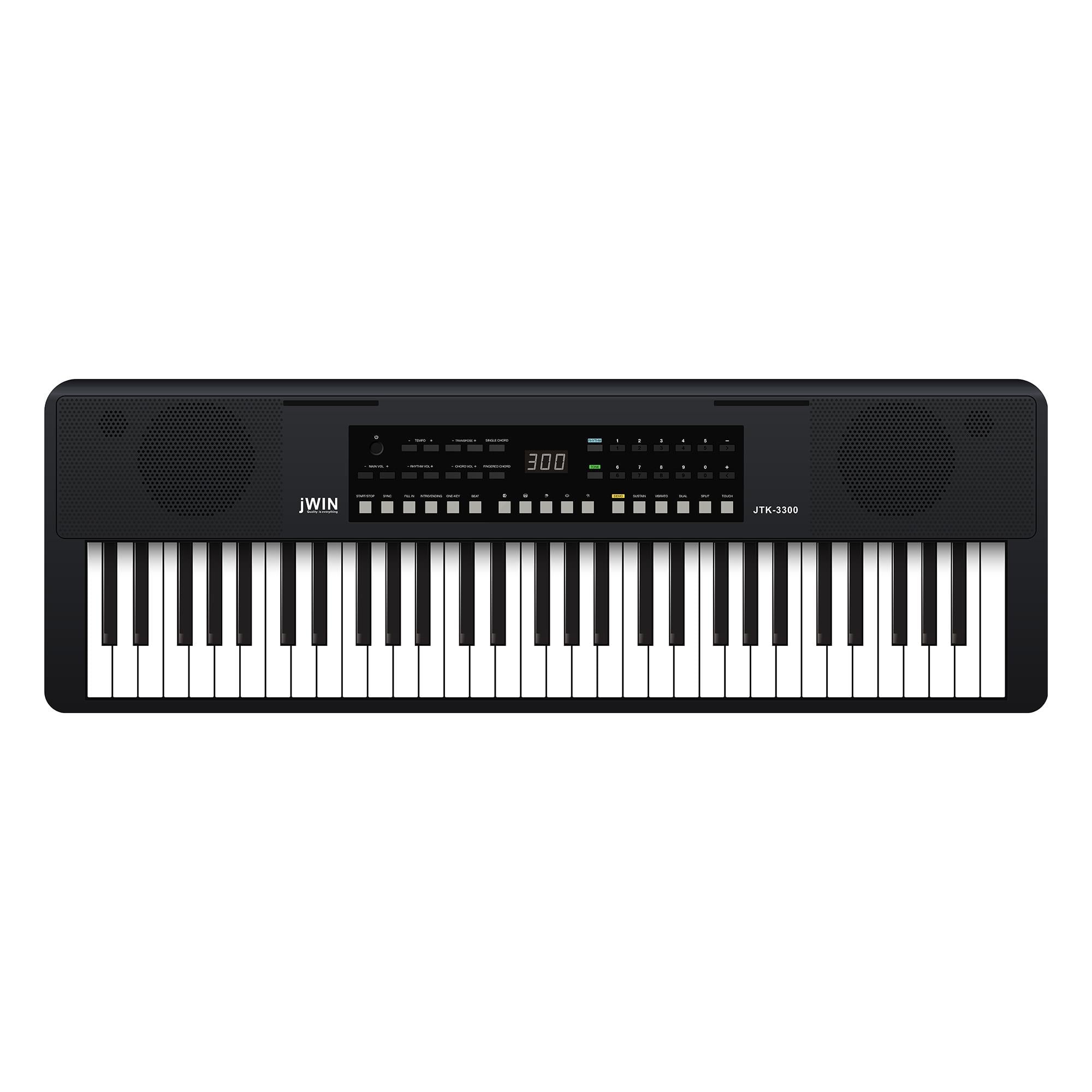 Jwin JTK-3300 61 Tuş Hassasiyetli 5 Oktav Org (Adaptör Hediye)
