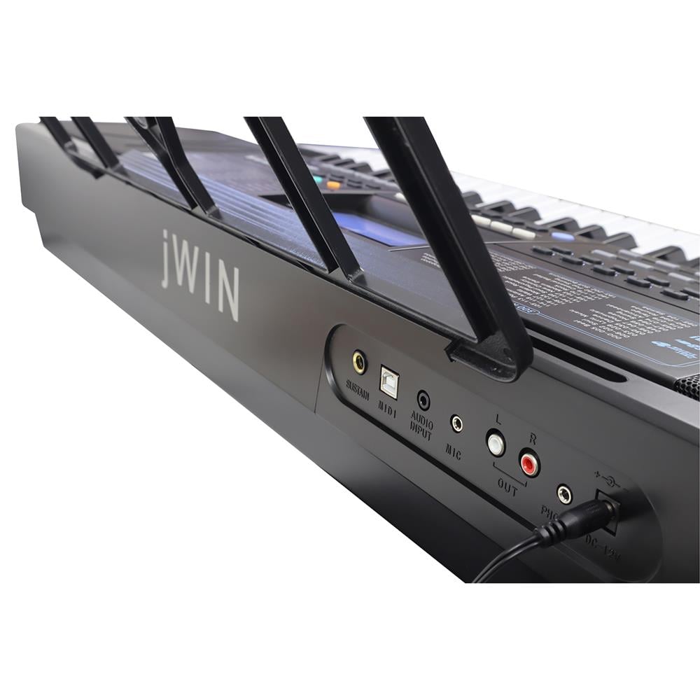 Jwin JTK-3400 61 Tuş Hassasiyetli 5 Oktav Org (Adaptör Hediye)
