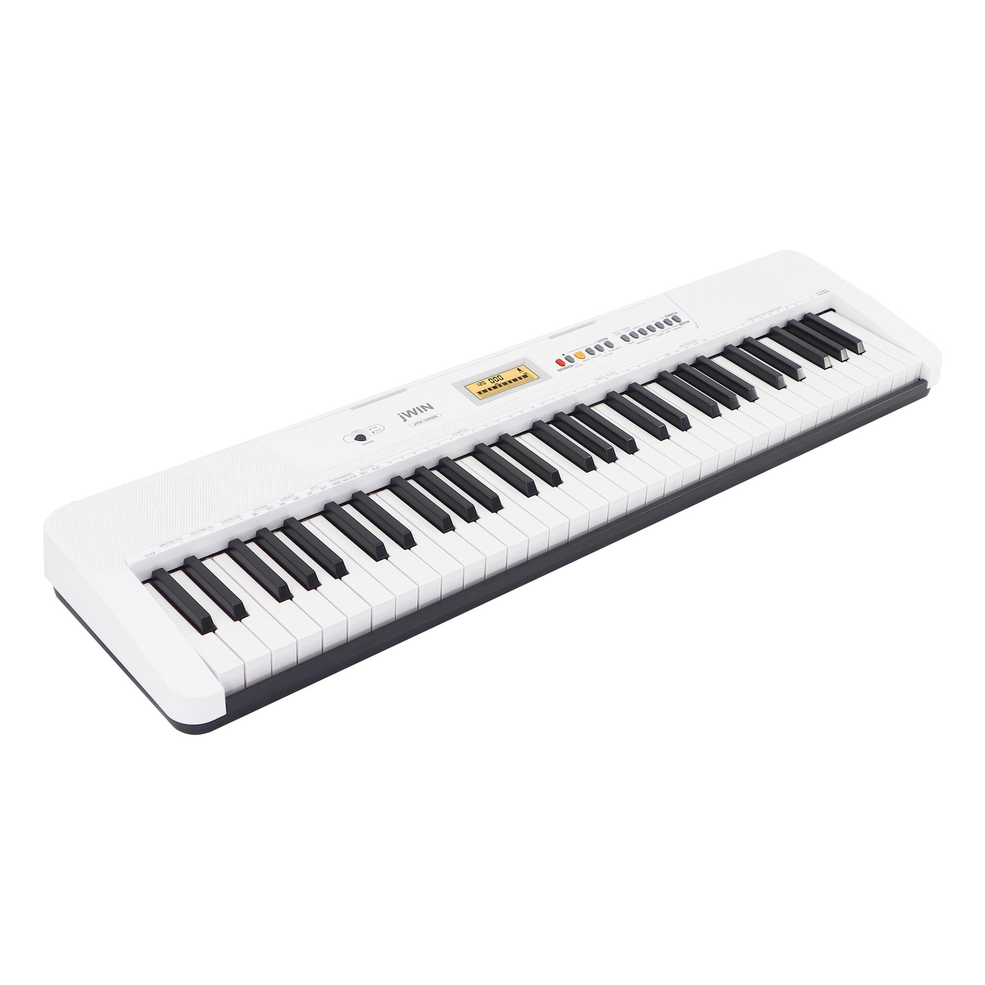 Jwin JTK-3500 61 Tuş Hassasiyetli 5 Oktav Org - Beyaz