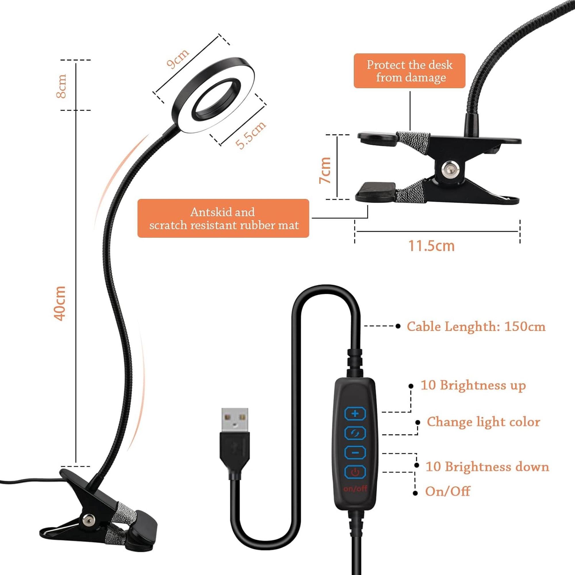 Jwin MB-500  Ledli Masa Büyüteç