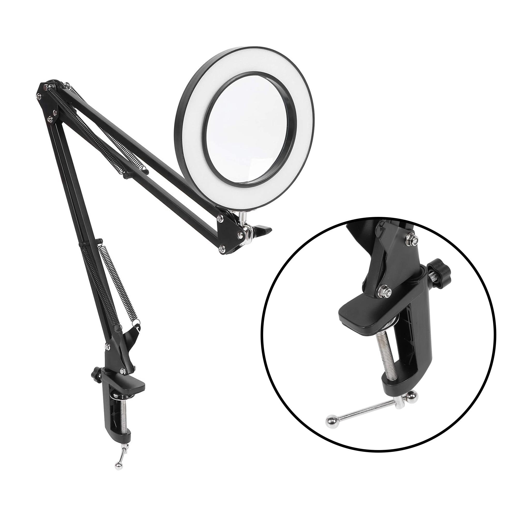 Jwin MB-600 3 Modlu Ledli Masa Büyüteç 