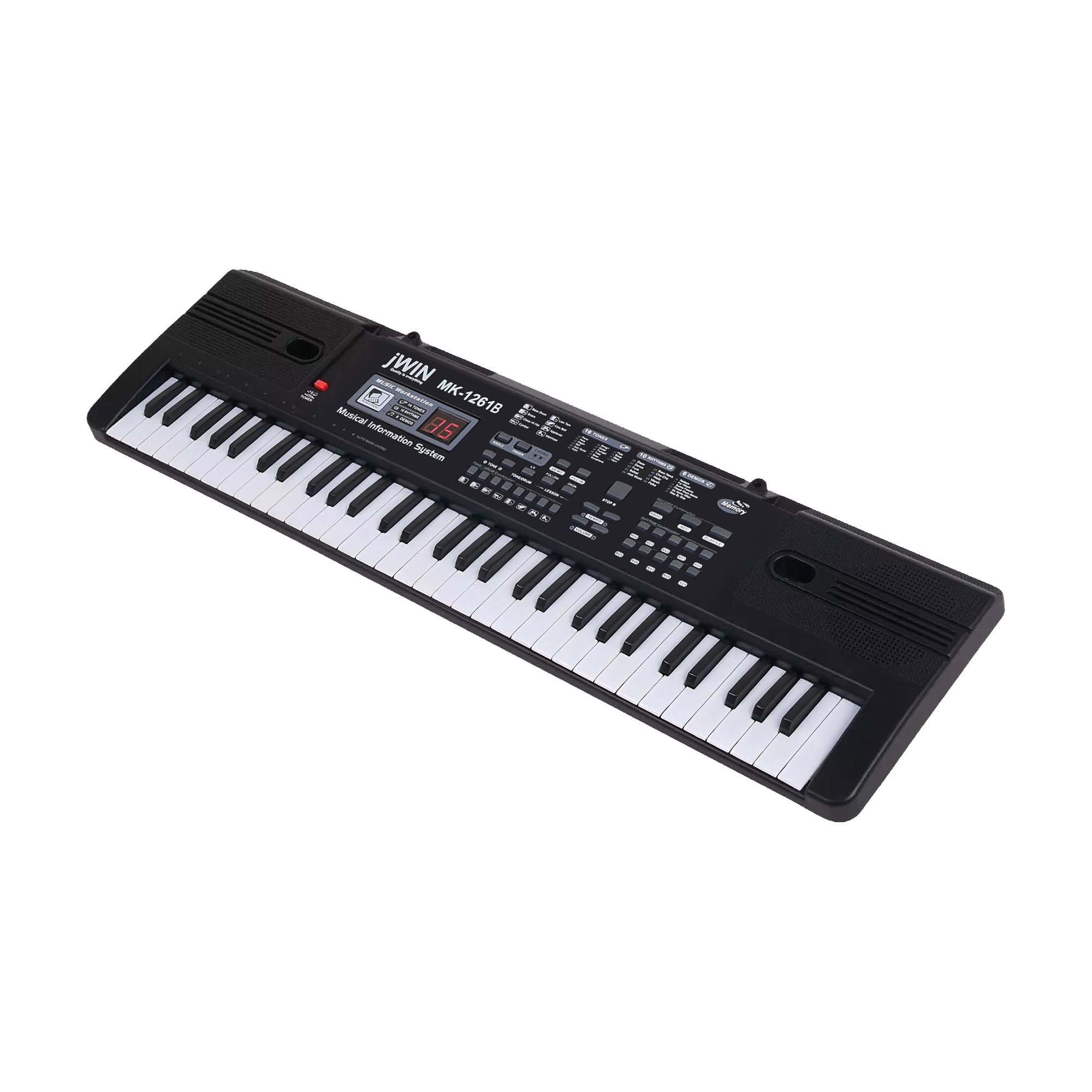 Jwin MK-1261B 61 Tuşlu Elektronik Org (Etiket. Adaptör Hediye)