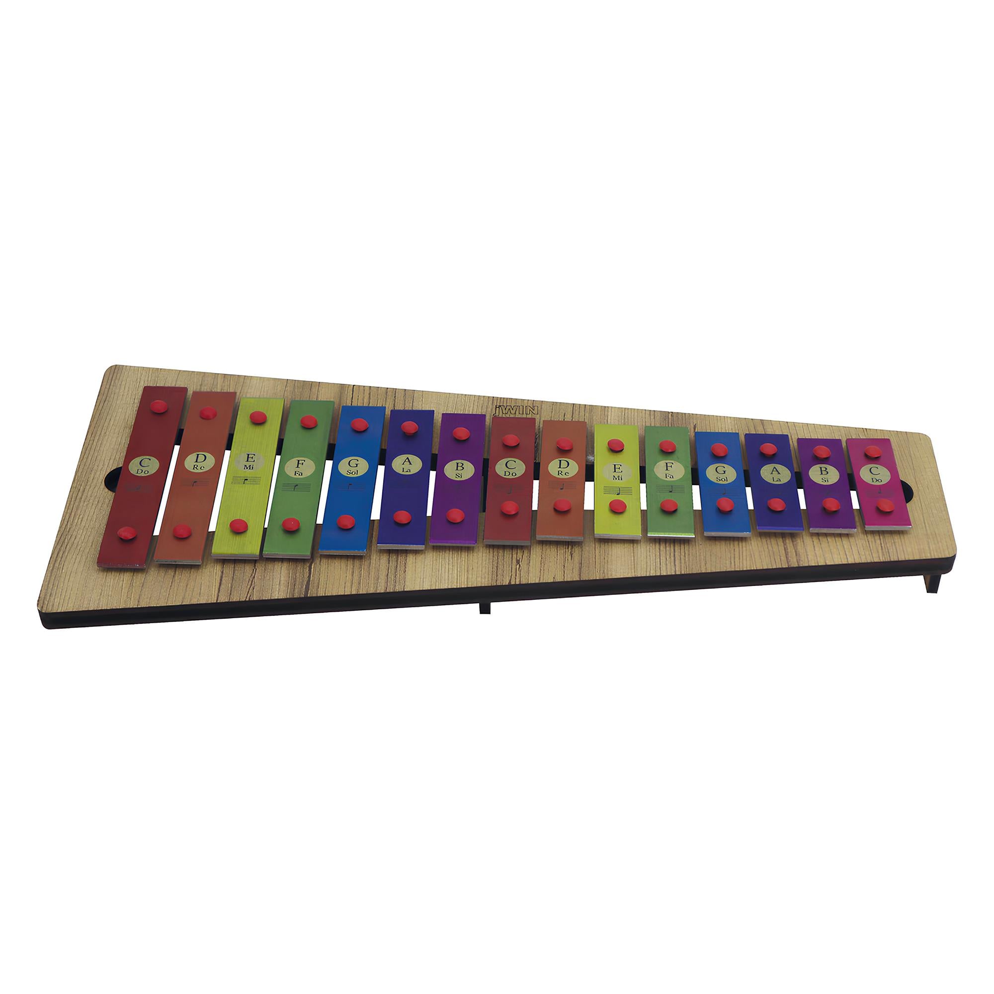 Jwin MT-15 Metalofon 15 Alüminyum Tuşlu Orff - Ritim Aleti + 2 Adet Baget