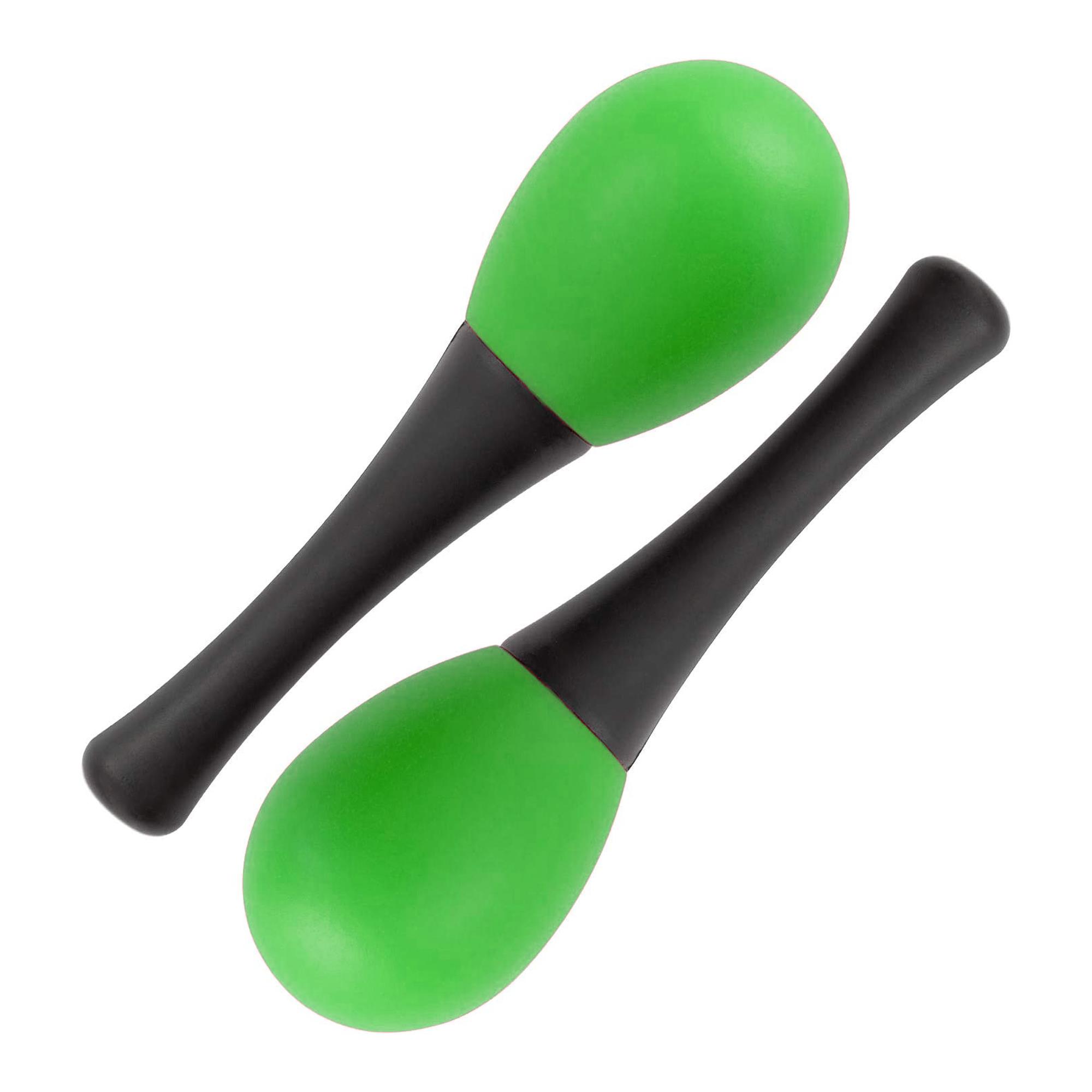 Jwin PM-202 Saplı Marakaş Orff - Ritim Aleti Seti - Yeşil