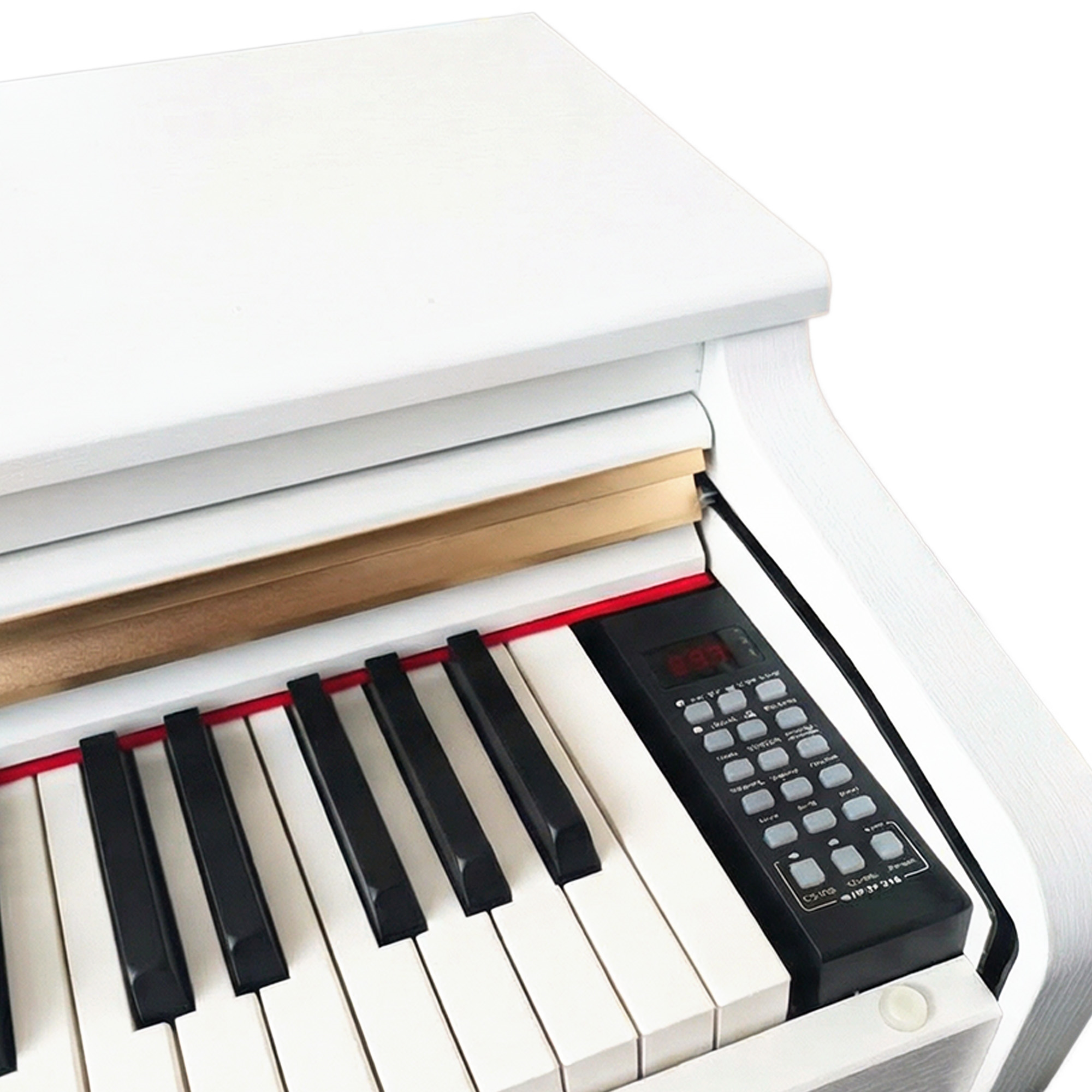 Jwin Sapphire SDP-215 Çekiç Aksiyonlu 88 Tuşlu Dijital Piyano + Tabure - Beyaz