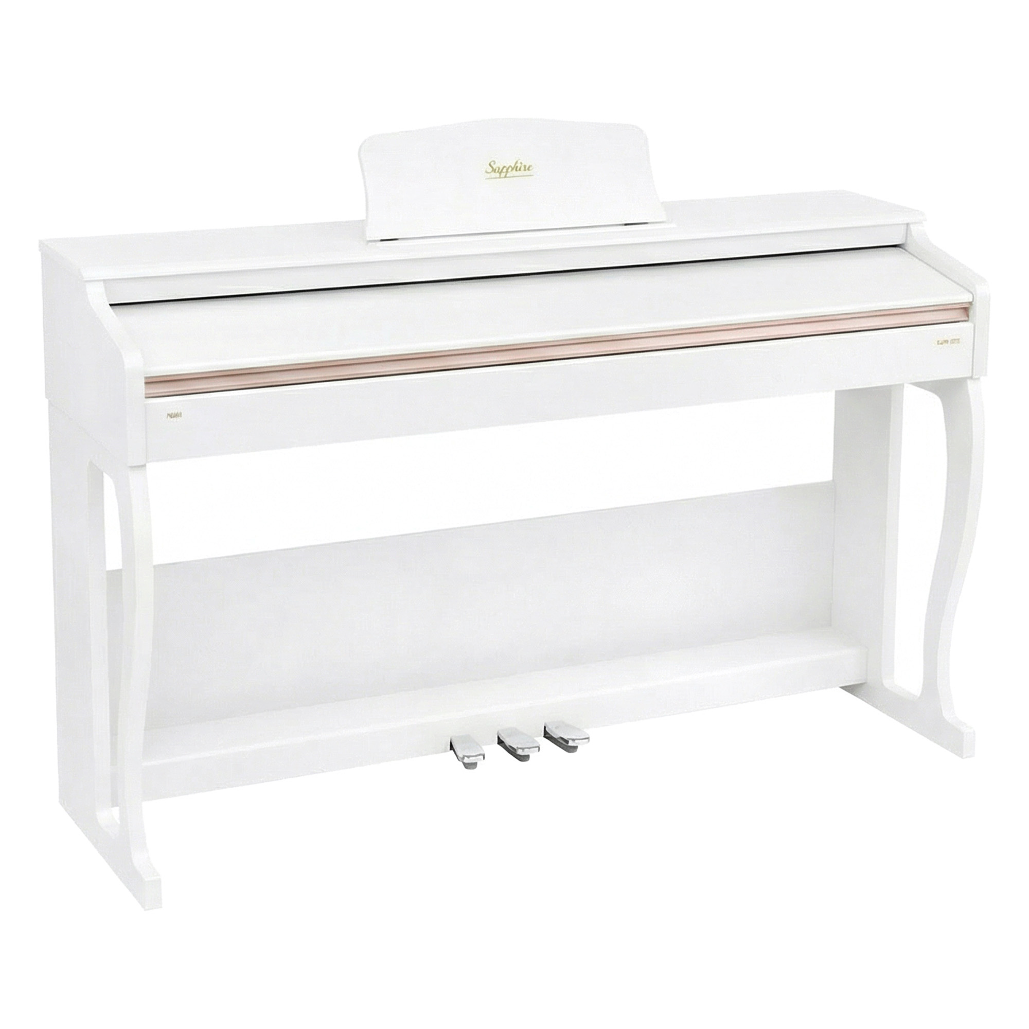 Jwin Sapphire SDP-215 Çekiç Aksiyonlu 88 Tuşlu Dijital Piyano + Tabure - Beyaz