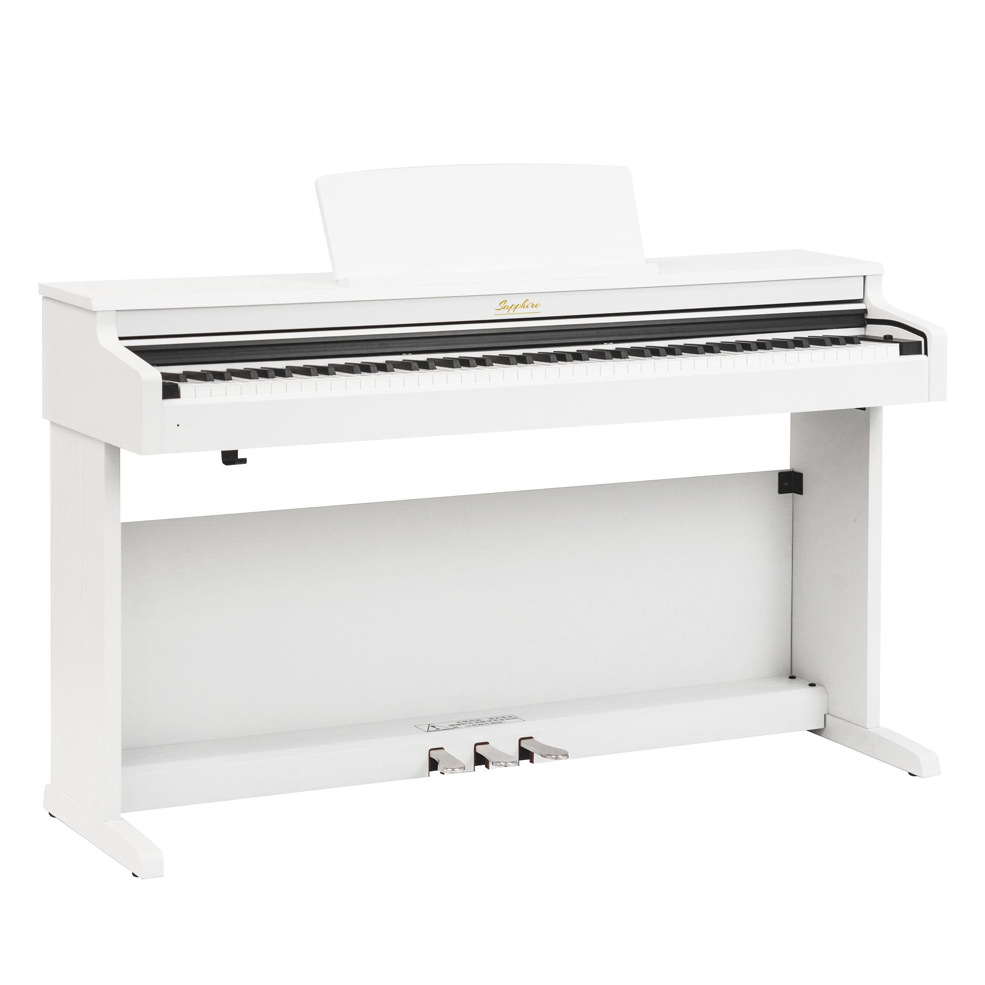 Jwin Sapphire SDP-380 Çekiç Aksiyonlu 88 Tuşlu Dijital Piyano - Beyaz