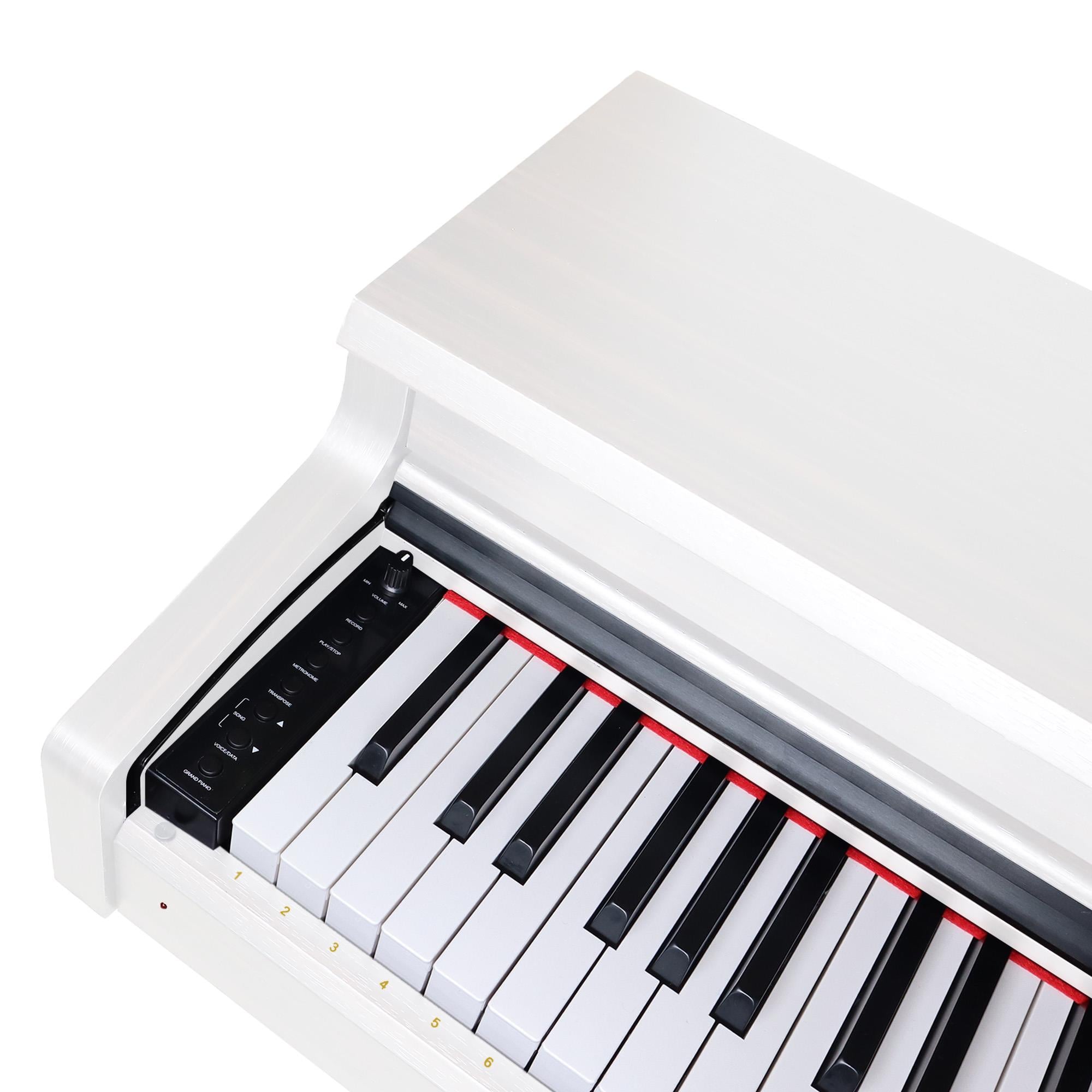 Jwin Sapphire SDP-380 Çekiç Aksiyonlu 88 Tuşlu Dijital Piyano - Beyaz