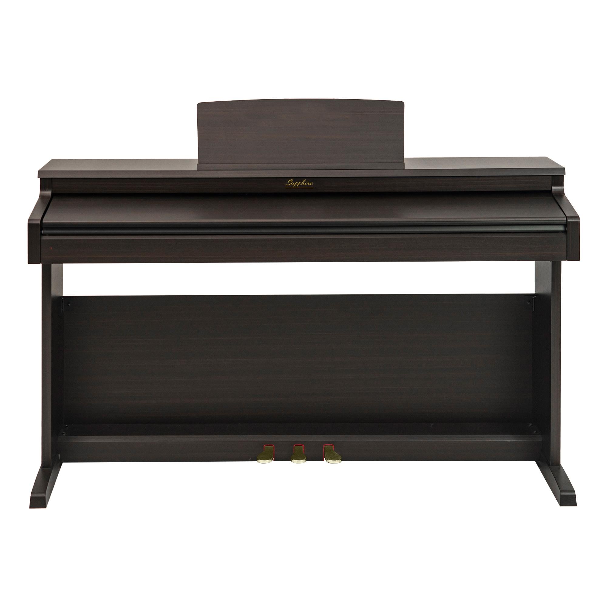 Jwin Sapphire SDP-400 Çekiç Aksiyonlu 88 Tuşlu Dijital Piyano - Gül Ağacı