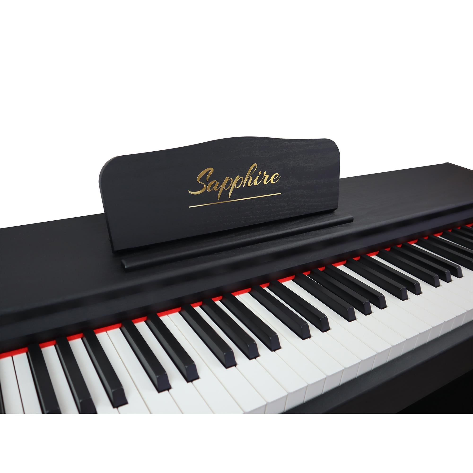 Jwin Sapphire SDP-120 Çekiç Aksiyonlu 88 Tuşlu Dijital Piyano - Siyah