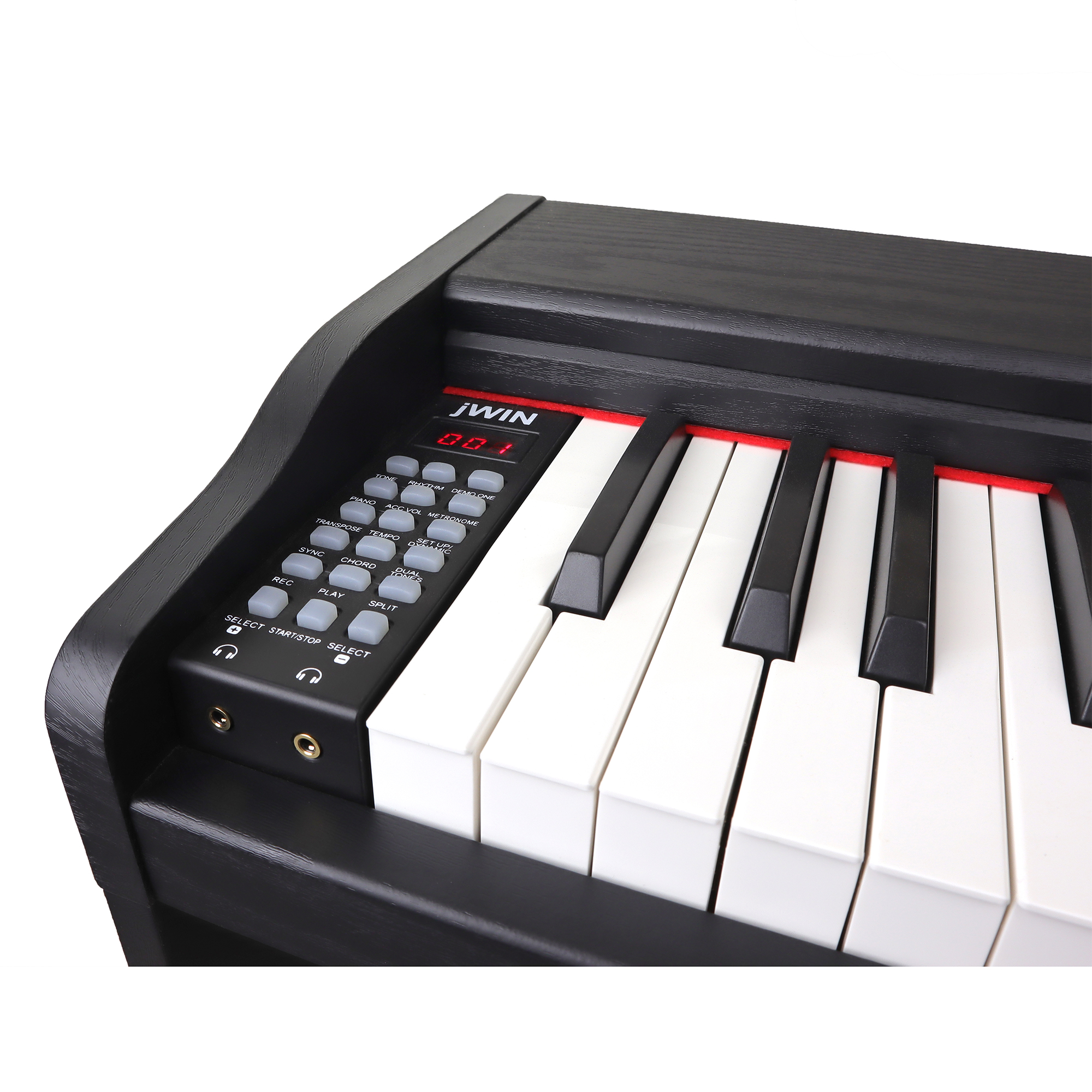 Jwin SDP-90 Tuş Hassasiyetli 88 Tuşlu Dijital Piyano + Tabure