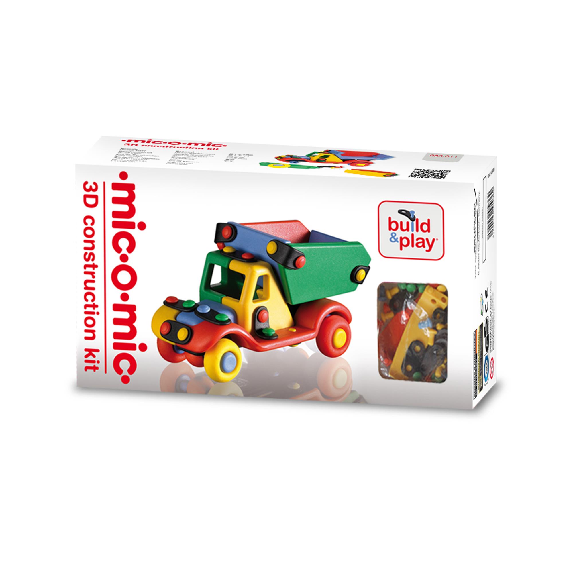 Micomic 089.011 Küçük Kamyon Açık Kasa 3B Yapboz Oyuncak